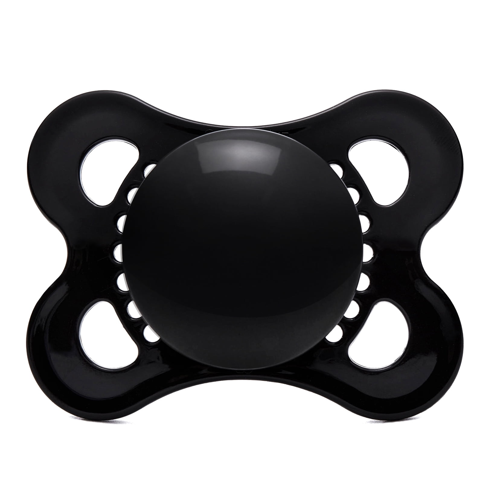 LittleForBig Bigshield Generation-3 Single Adult Sized Pacifier Black Littleforbig