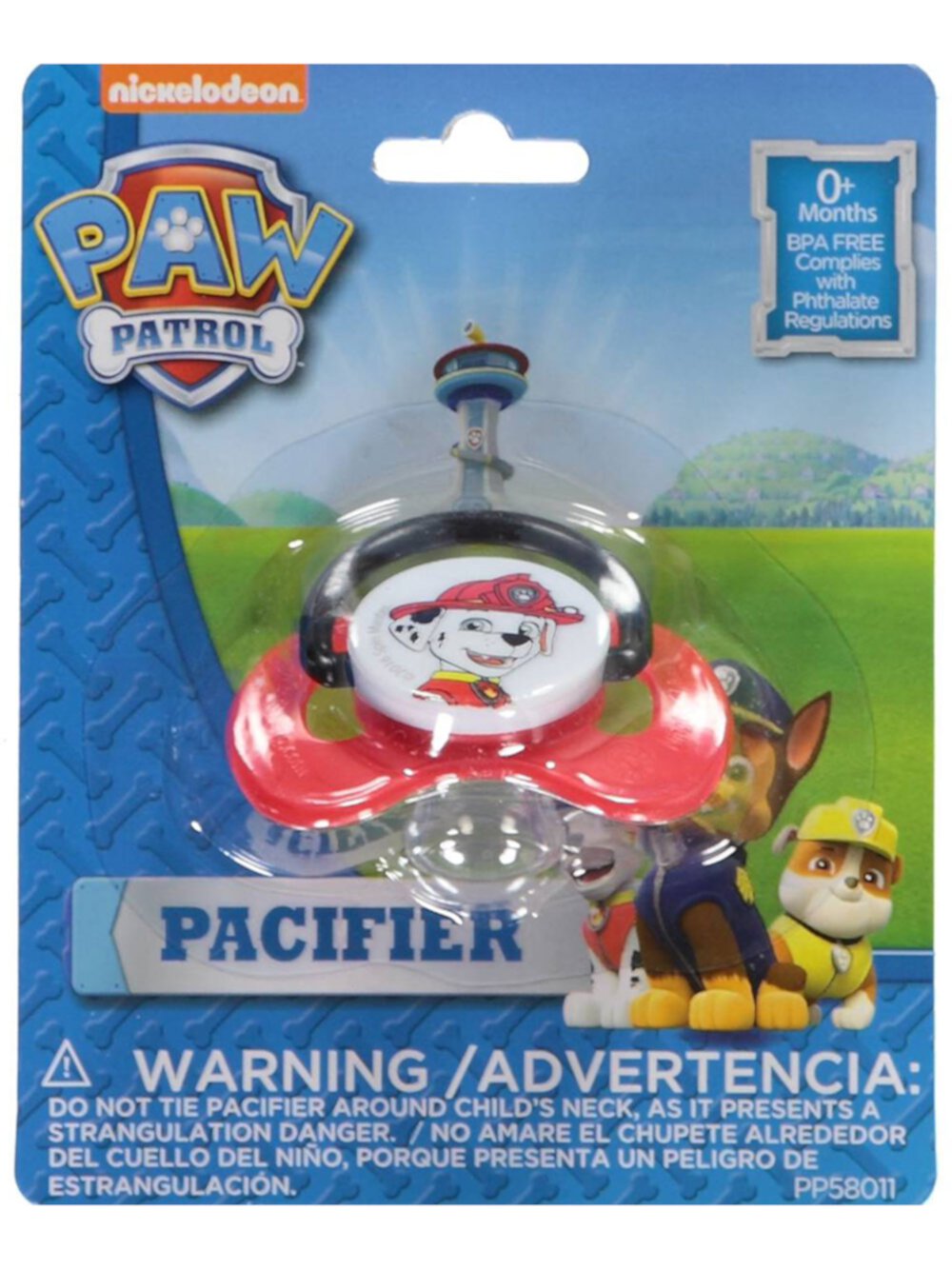 Paw Patrol "Marshall" Pacifier - red, one size Paw Patrol