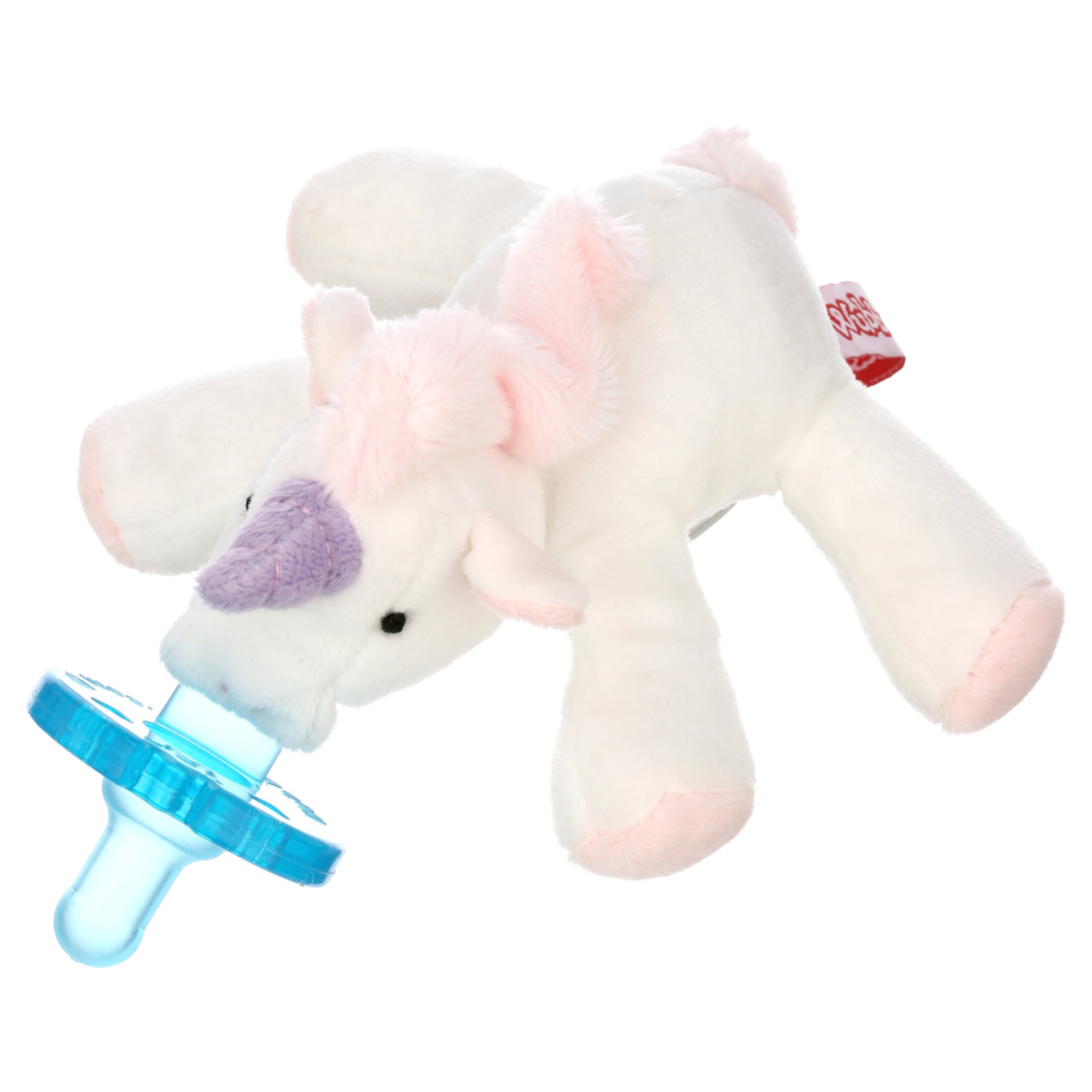 WubbaNub Baby Unicorn Infant Plush Pacifier Holder WubbaNub