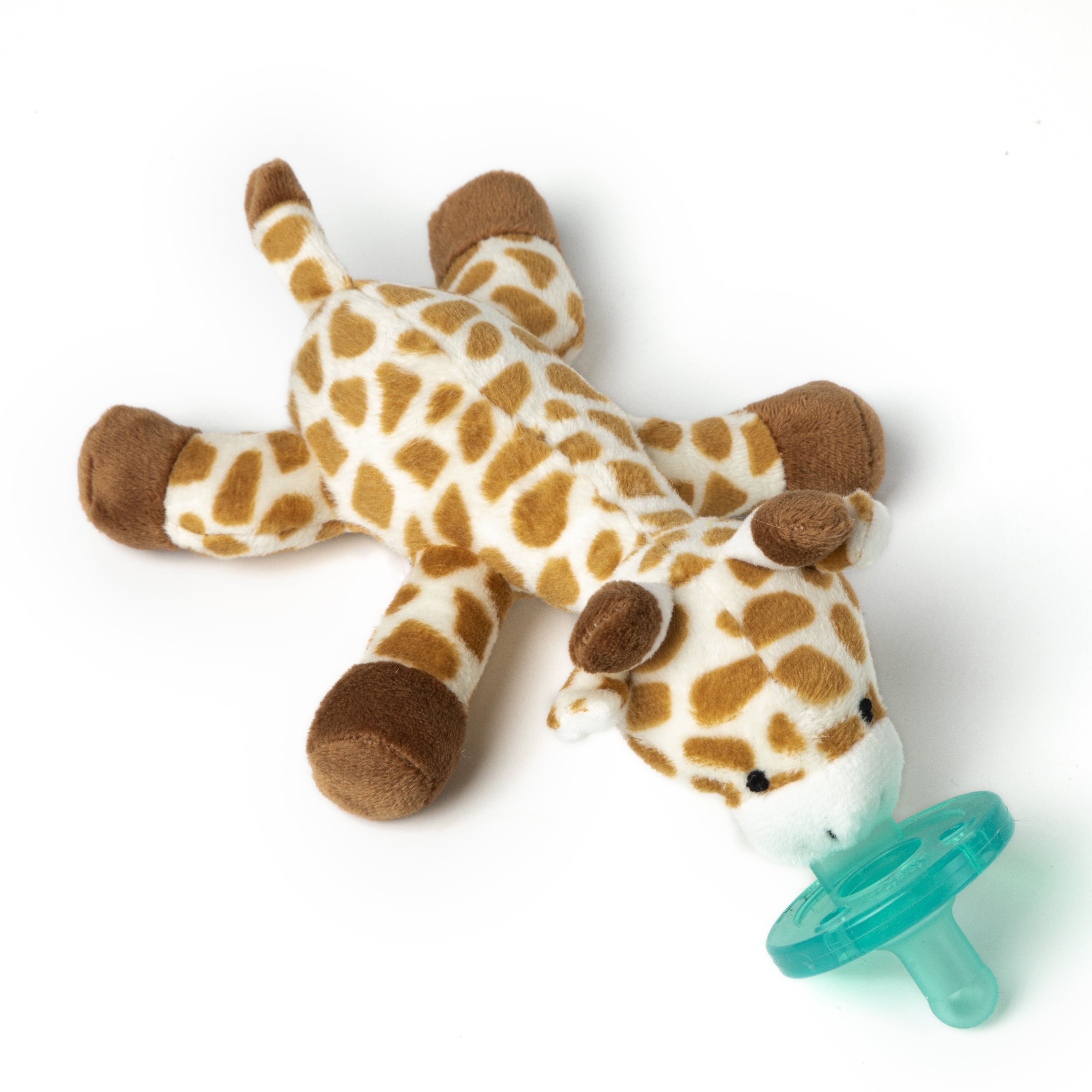 WubbaNub Giraffe Infant Plush Pacifier Holder WubbaNub