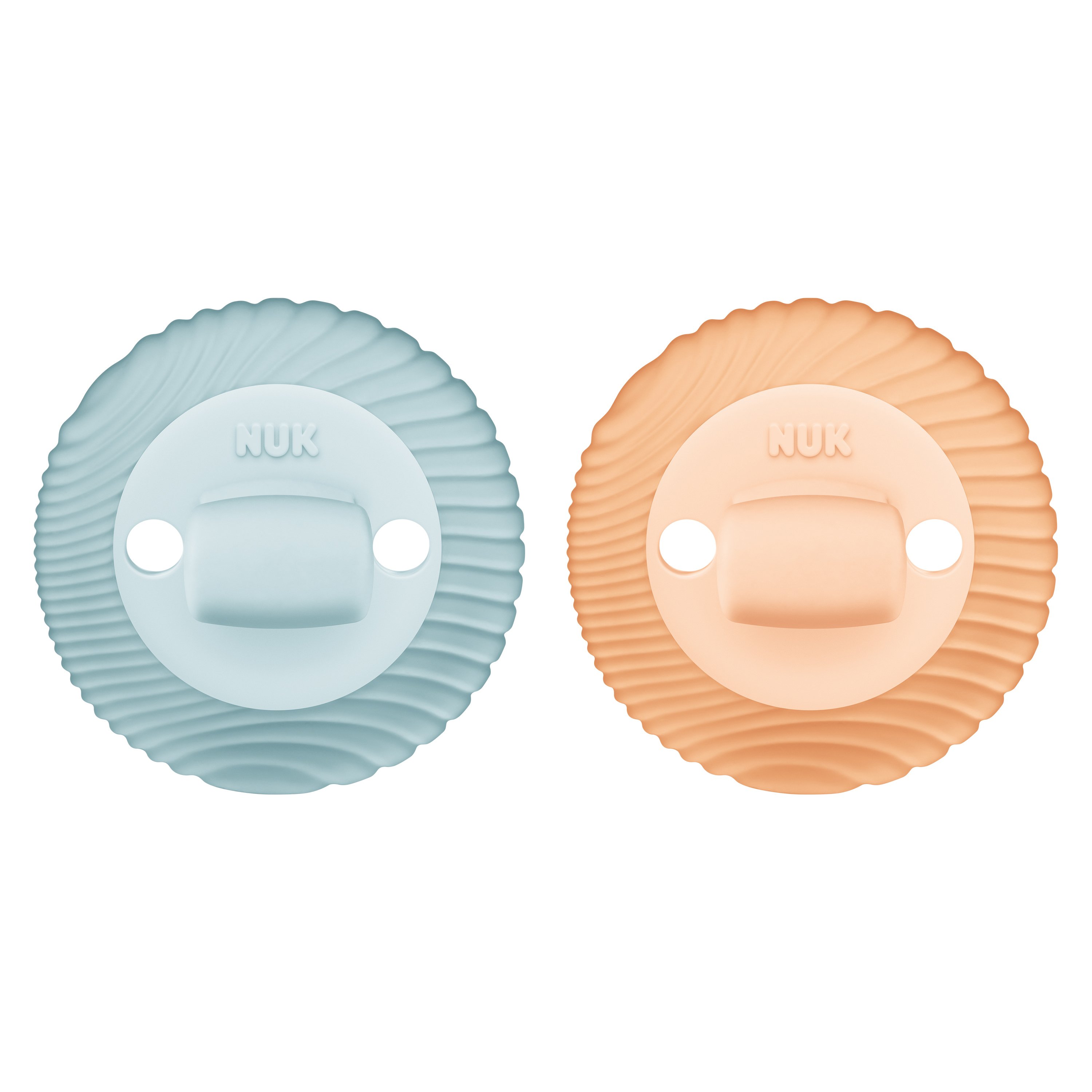 NUK Comfy Duet Soother 2-in-1 Pacifier and Teether, 0-12 months NUK