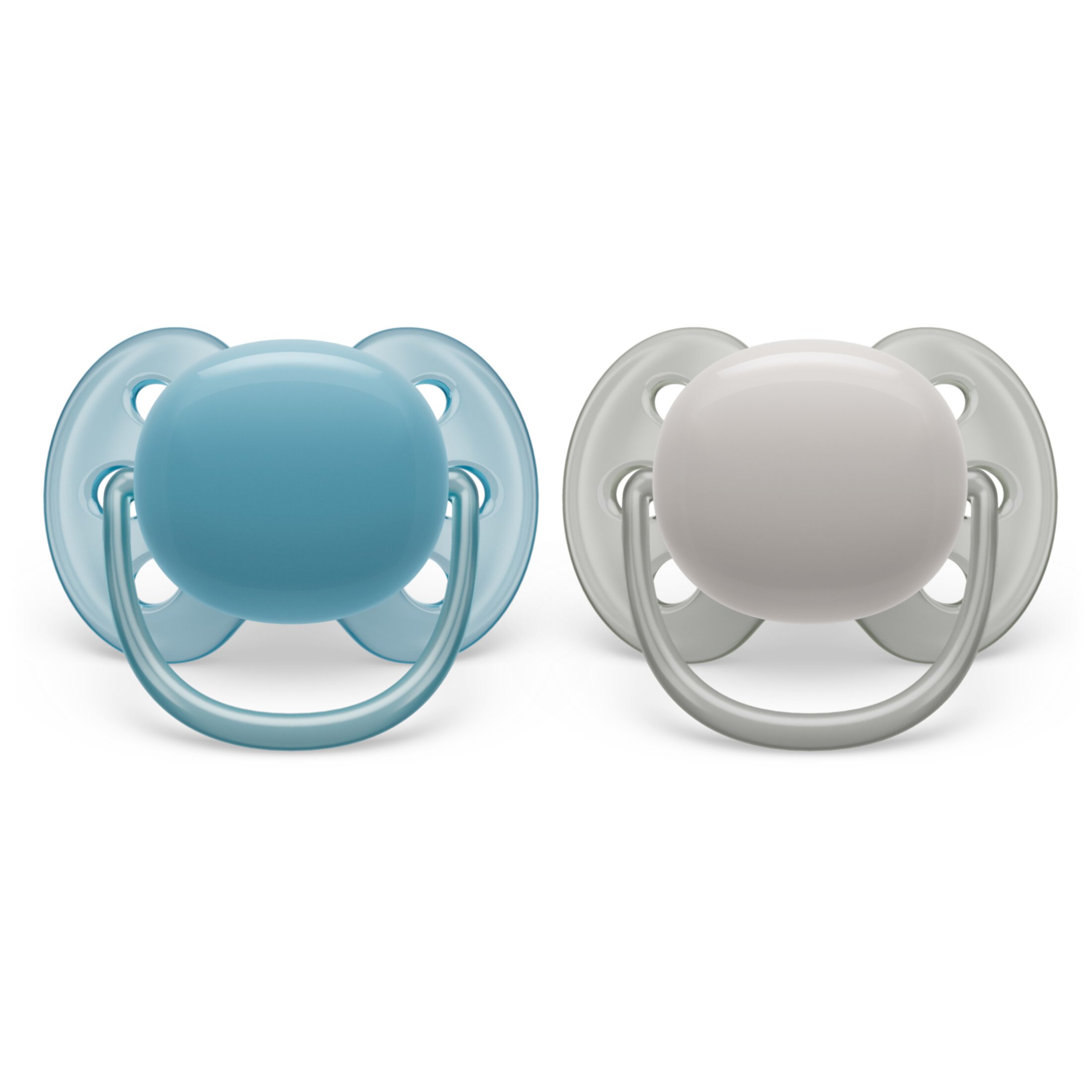 Philips Avent Ultra Soft Pacifier 6-18m, misty dawn / silk beige, 2 pack SCF091/17 Philips Avent