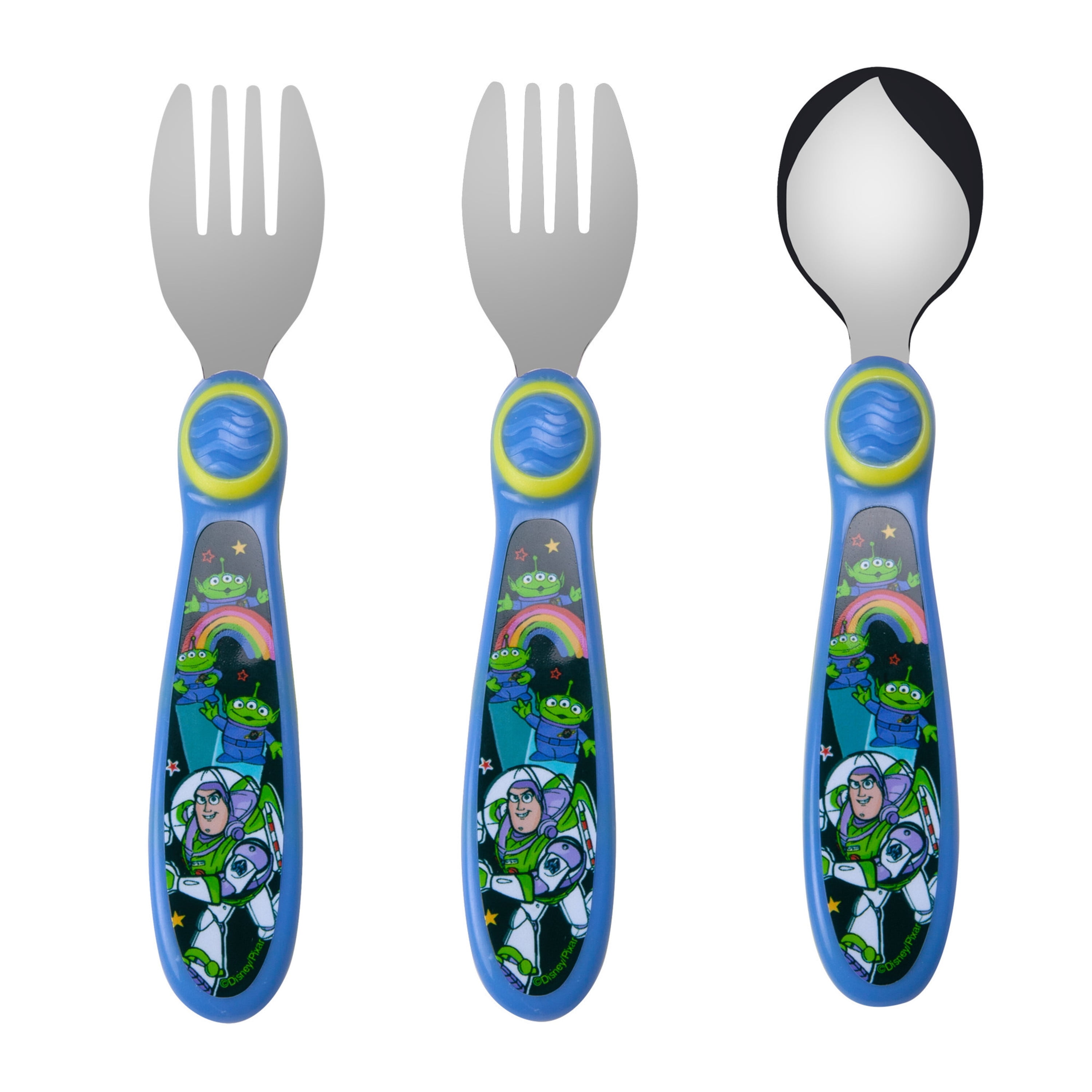 Disney/Pixar Toy Story Toddler Forks and Spoon Set - 3 Pieces The First Years