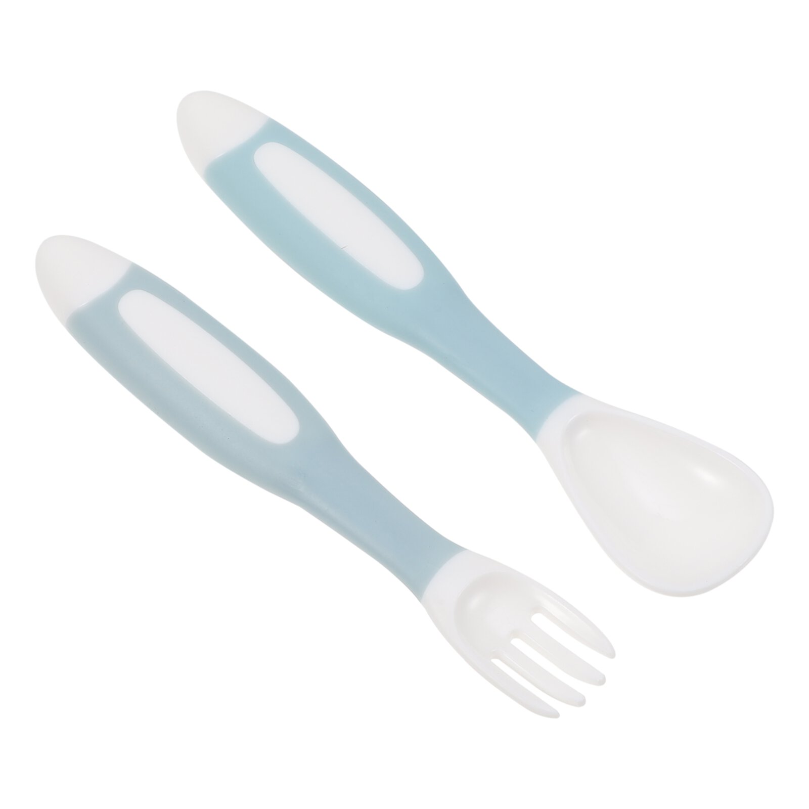 Baby Utensils Fork Training Spoon Tableware Eating Toddler Dinning Utensil Children Cutlery Kids Learning Fruit Set PINXOR