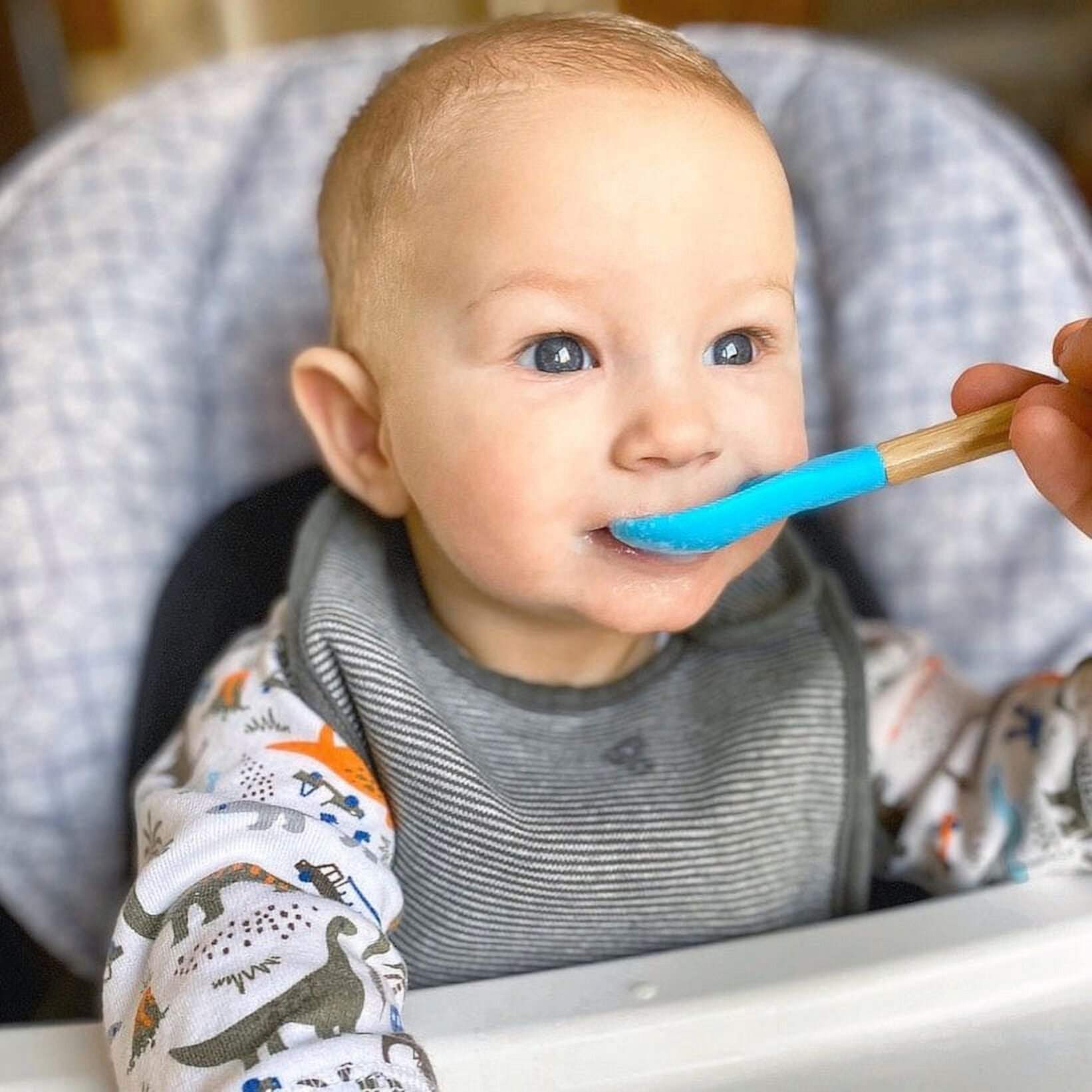 Bamboo & Silicone Toddler Forks - Baby Led Weaning Essentials Avanchy