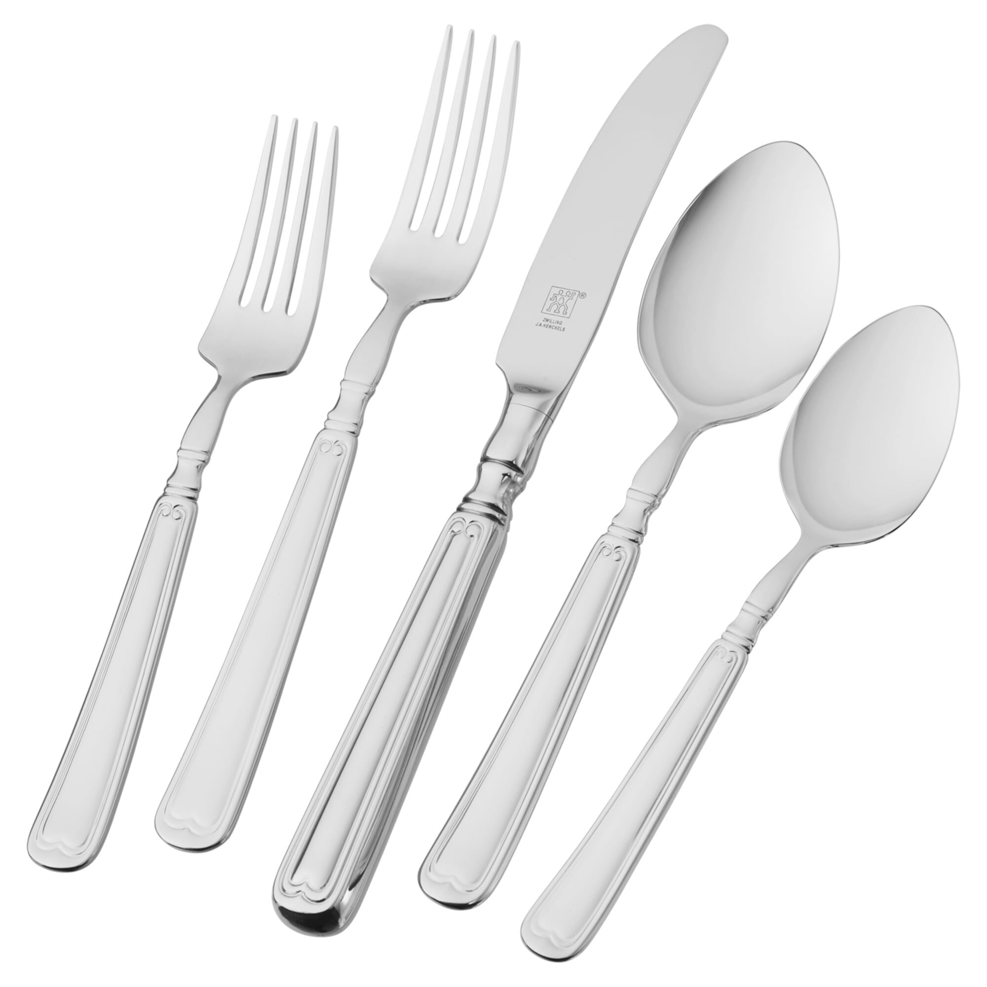 ZWILLING Vintage 1876 23-pc 18/10 Stainless Steel Flatware Set Zwilling