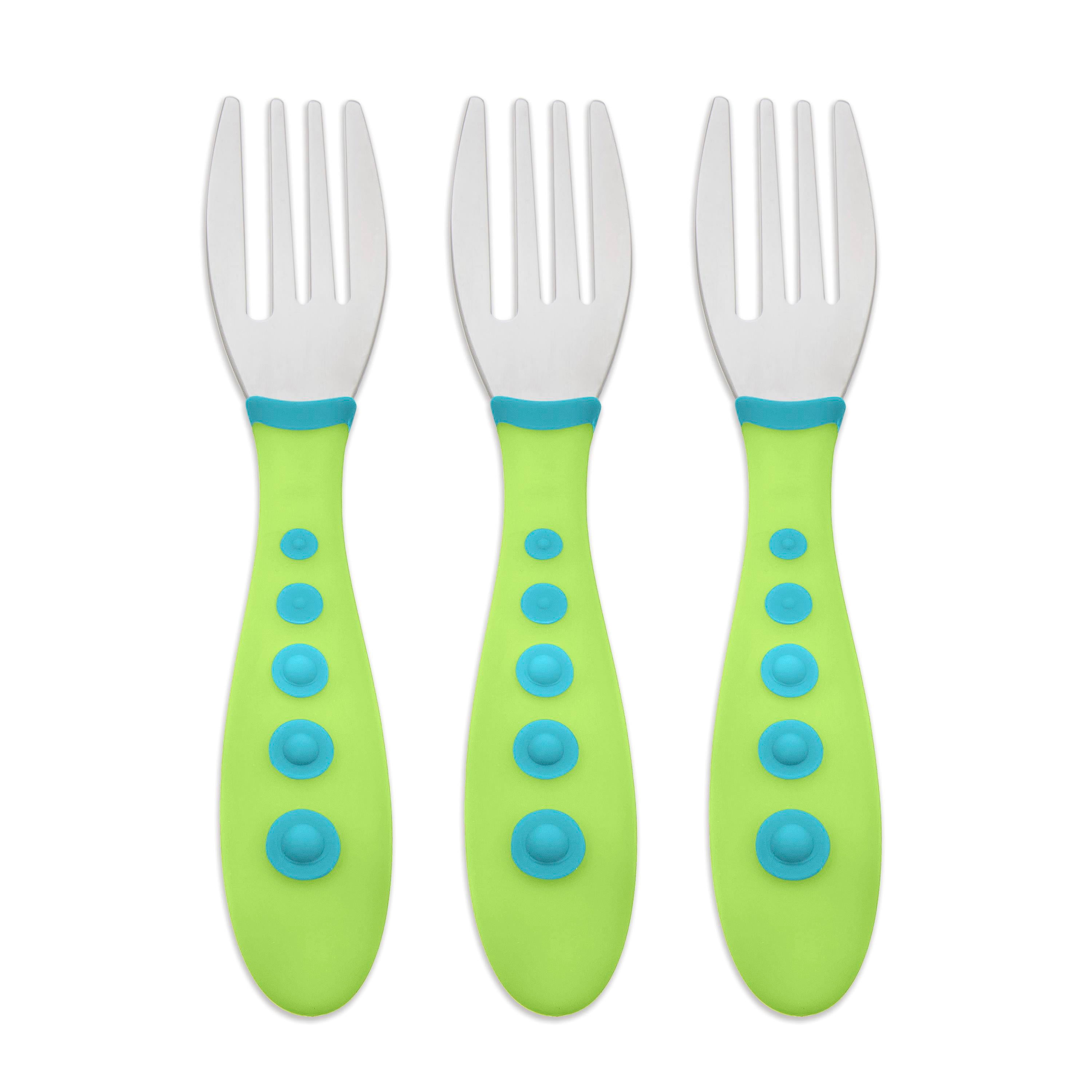 First Essentials by NUK Kiddy Cutlery Spoons, 3 Pack NUK