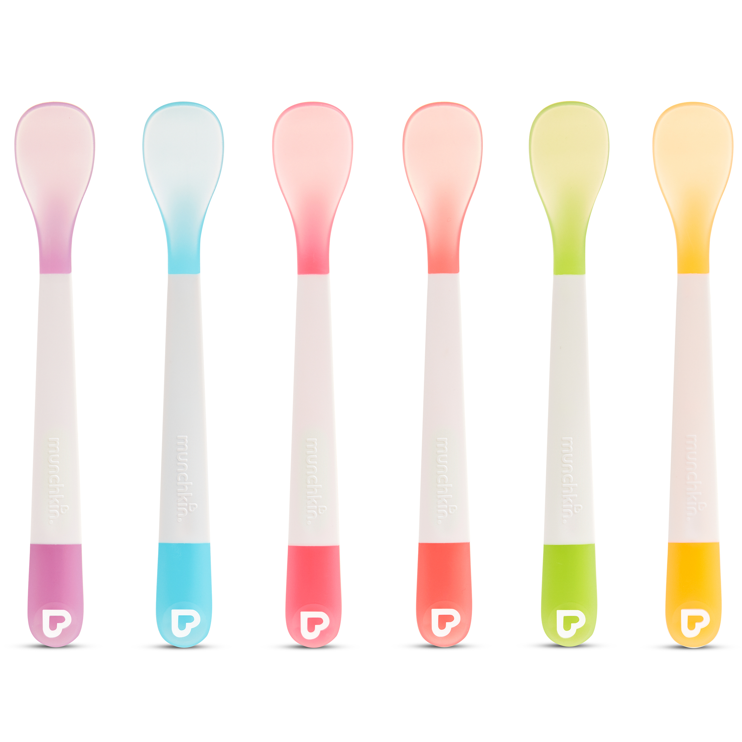 Munchkin® Lift™ Infant Spoons, Multi-color, 6 Pack, Unisex Munchkin