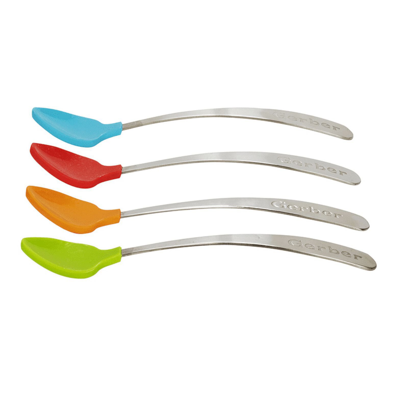 First Essentials by NUK Soft-Bite Infant Spoons, 4 Pack, 4+ Months NUK