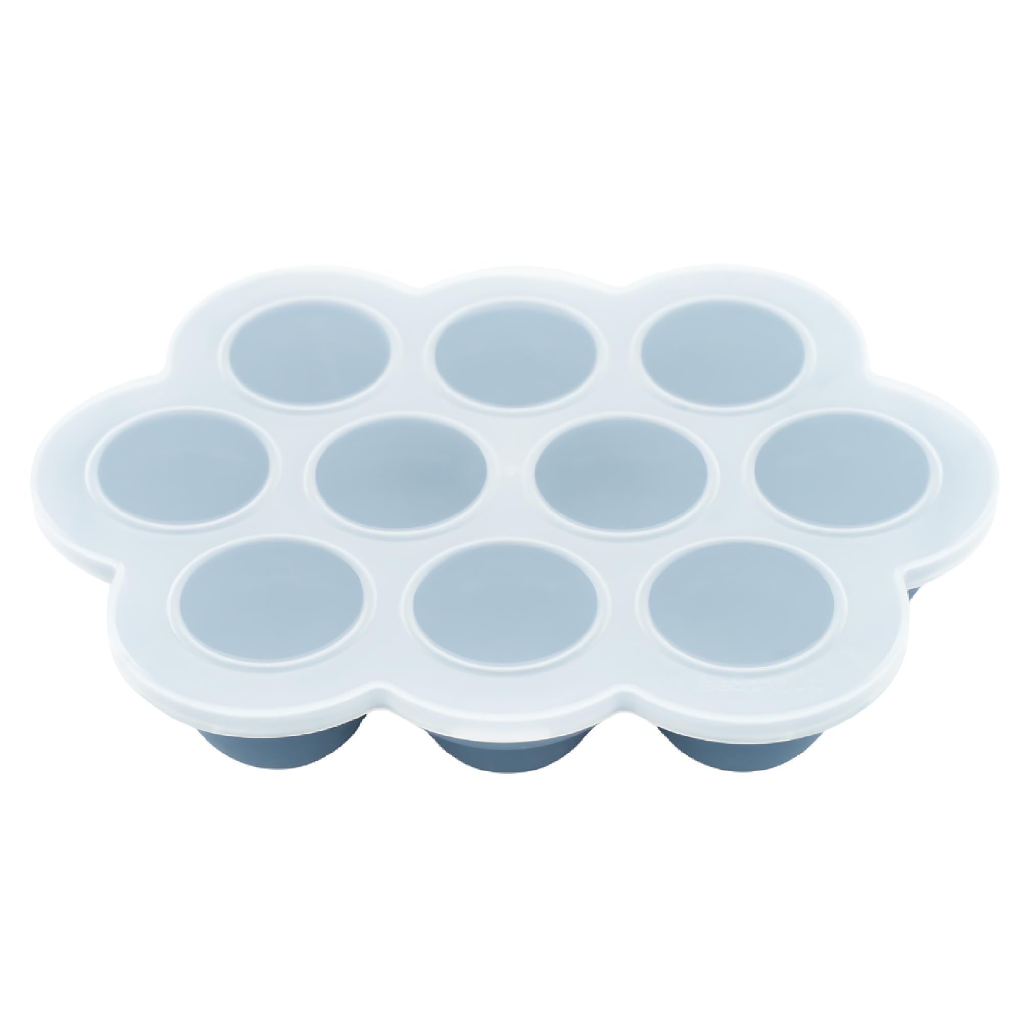 WeeSprout Silicone Baby Food Freezer Tray with Clip-on Lid (Ten 1.5 Ounce Sections) WeeSprout