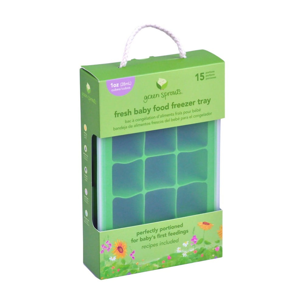 green sprouts Baby Food Freezer Tray, Green Green sprouts