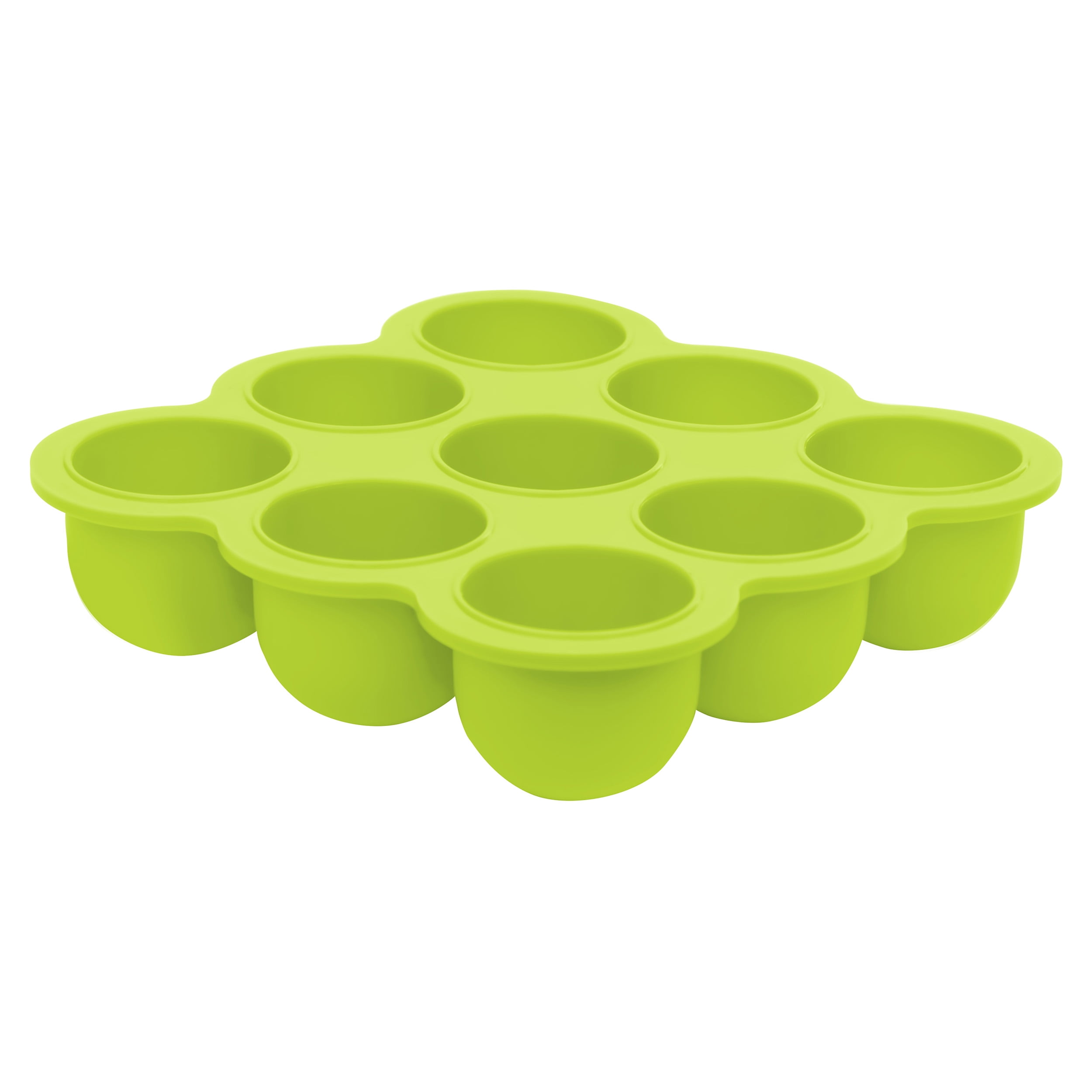 Kushies Silitray Silicone Baby Food Freezer Tray, Azure Vive Comb