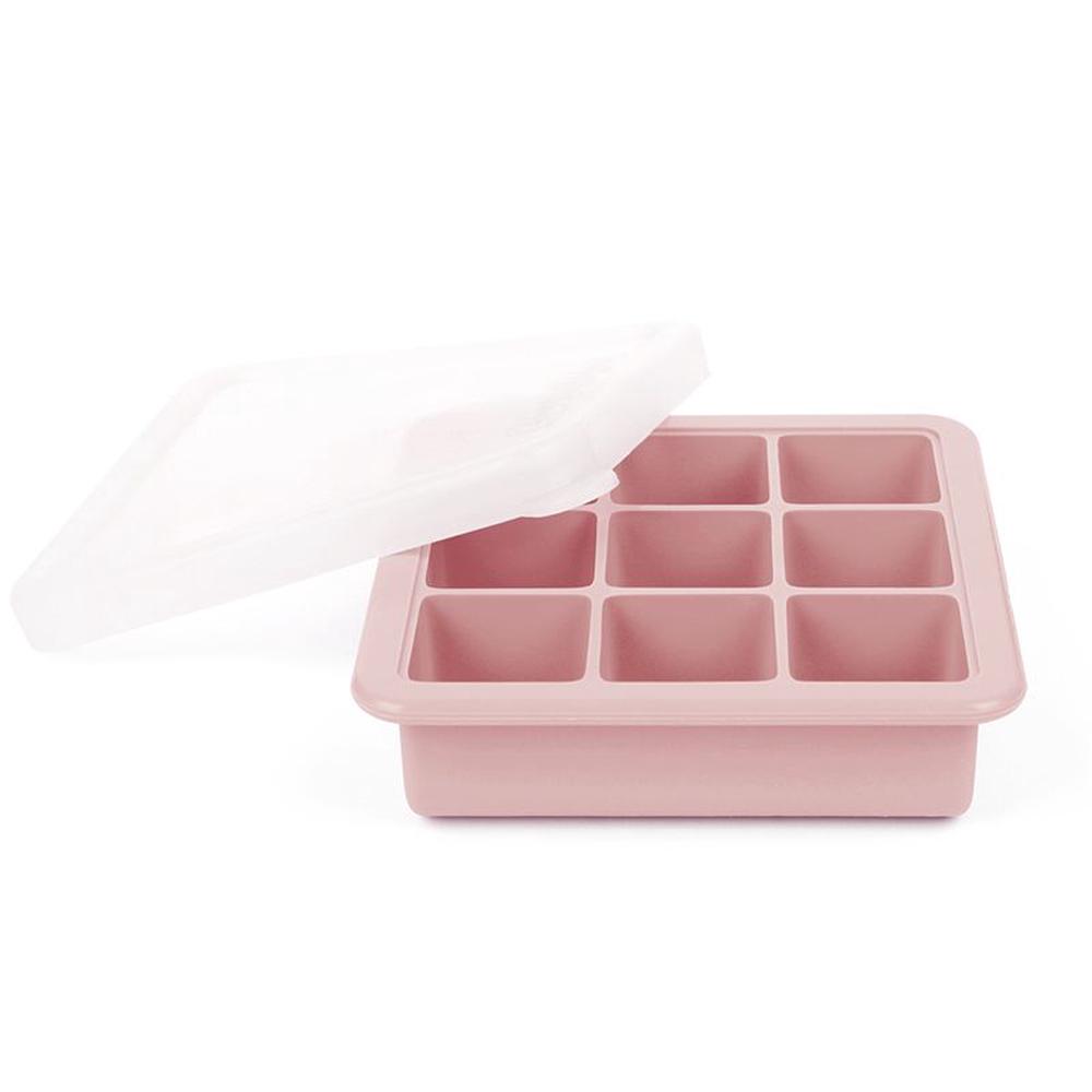 9-Compartment Baby Food and Breast Milk Freezer Tray (Blush) Haakaa