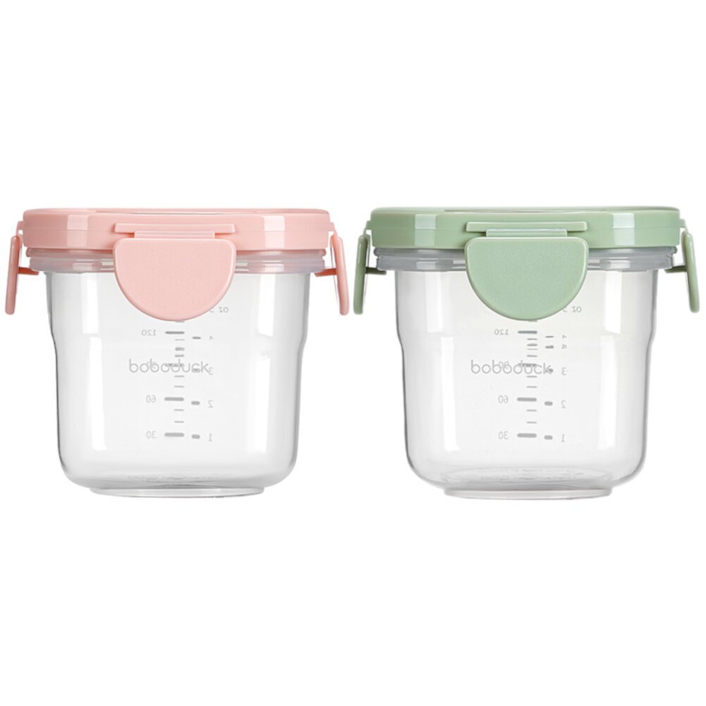 2 Pcs 150ml Portable Baby Food Box Infant Food Container Seal Freezer Box NUOLUX