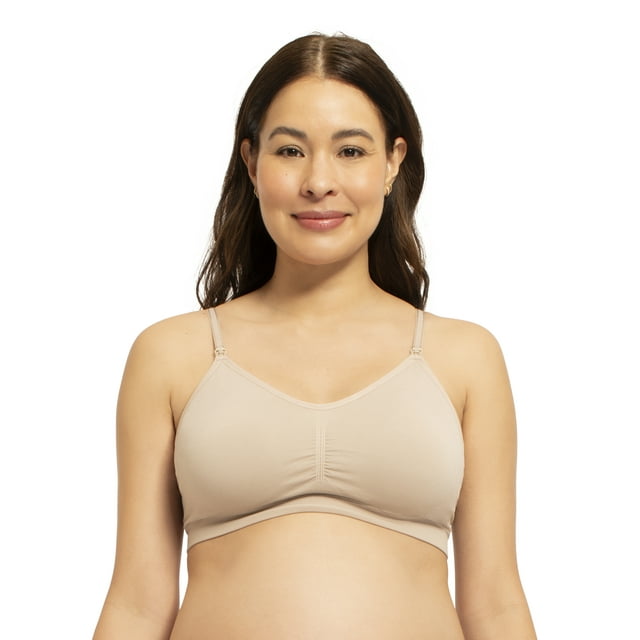 Destination Maternity Women's Cooling Rouched Nursing Bralette, Sizes S-2XL Destination Maternity