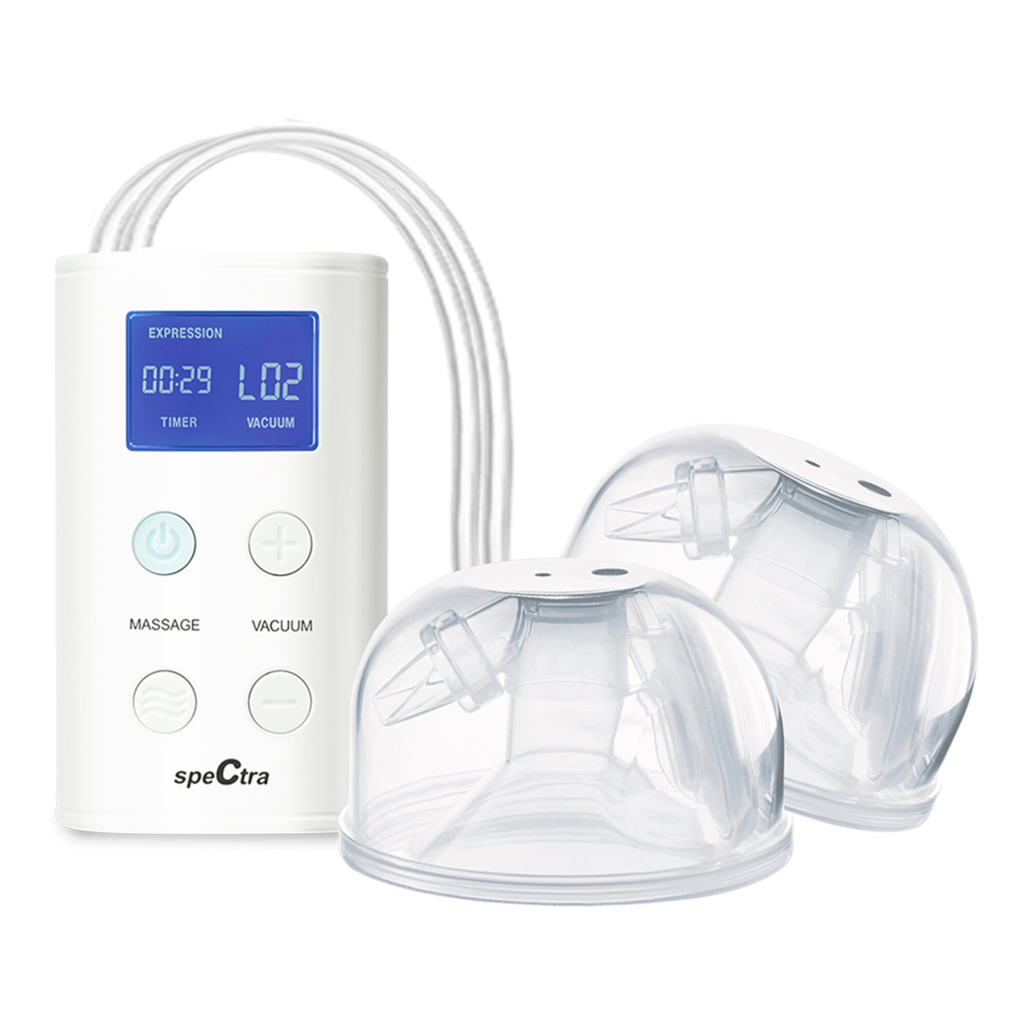 Spectra 9 Plus Double Electric Breast Pump with Wearable CaraCup Milk Collection Inserts 1 ct Spectra