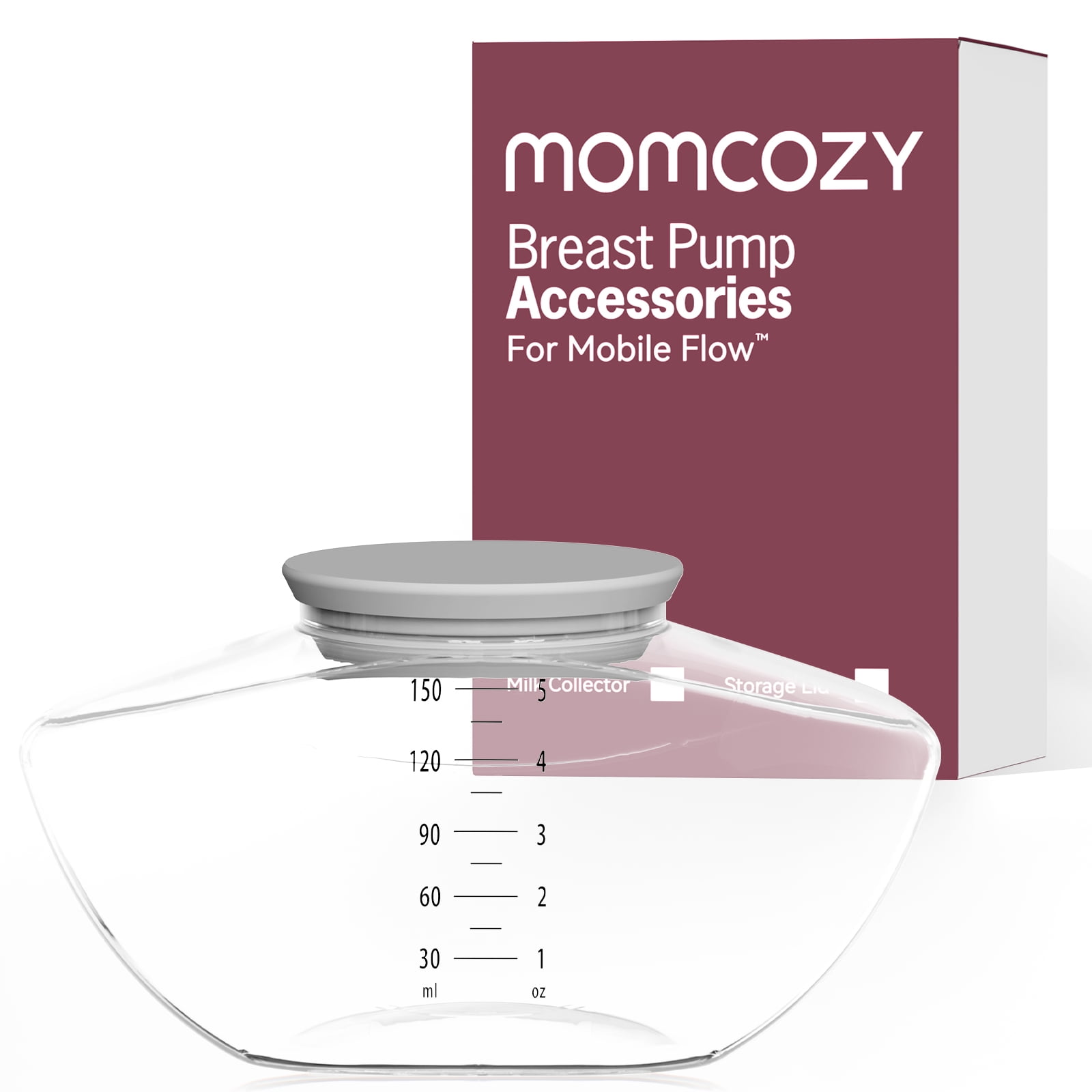 Momcozy Mobile Flow Breast Pump 27mm flange, Original Momcozy M9 Mobile Flow Breast Pump Replacement Accessories, 1PC Momcozy