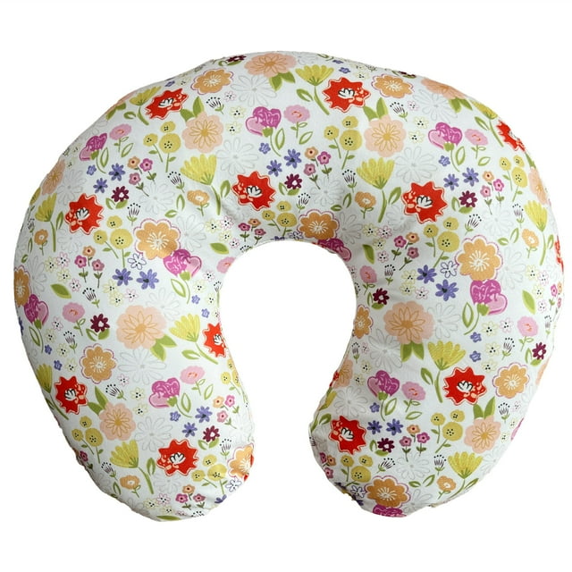 Nursing Pillow for nursing, bottle feeding,and bonding, Ergonomic Nursing Essentials for Bottle and Breastfeeding, Firm Fiber Fill, with Removable Pillow Cover, Machine Washable TESOBI