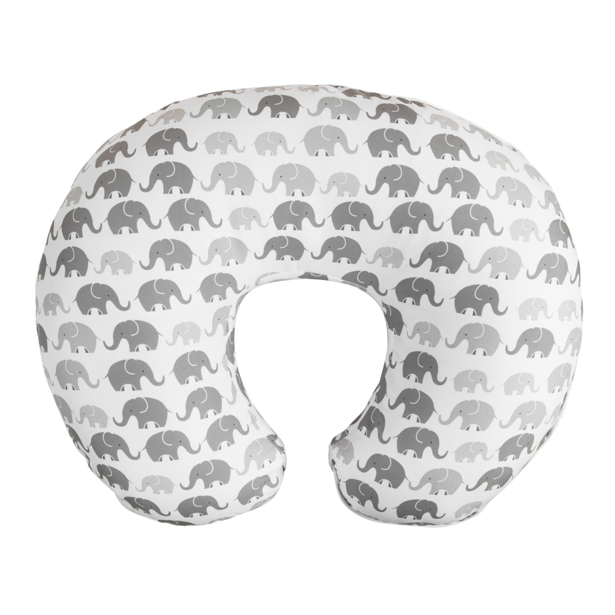 Boppy Nursing Pillow Cover, Premium Quick-Dry Fabric, Gray Elephants, Cover Only The Boppy Company