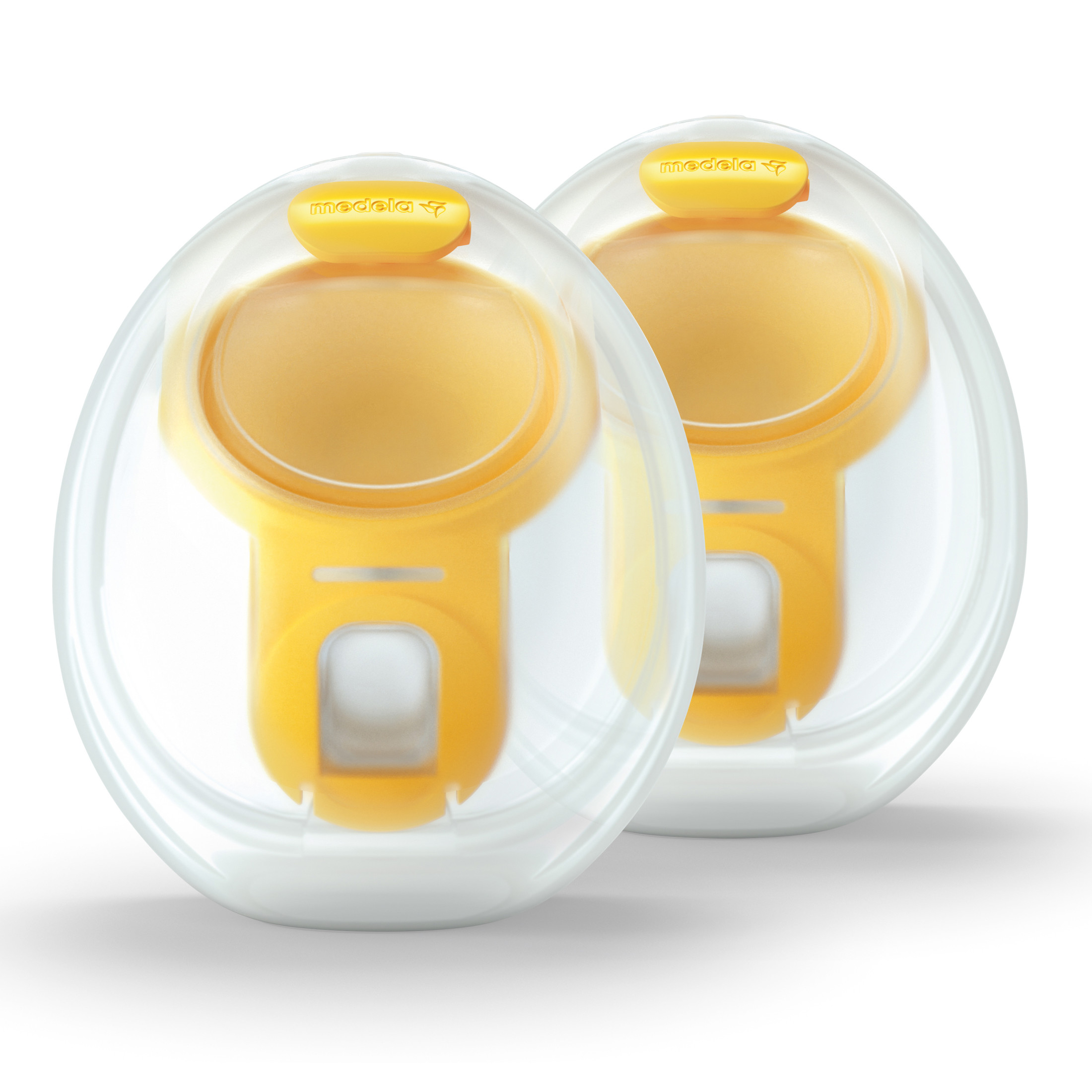 Medela Hands-free Collection Cups, Compatible with Freestyle Flex, Pump in Style with MaxFlow, and Swing Maxi Breast Pumps, 1 set of 2 cups Medela