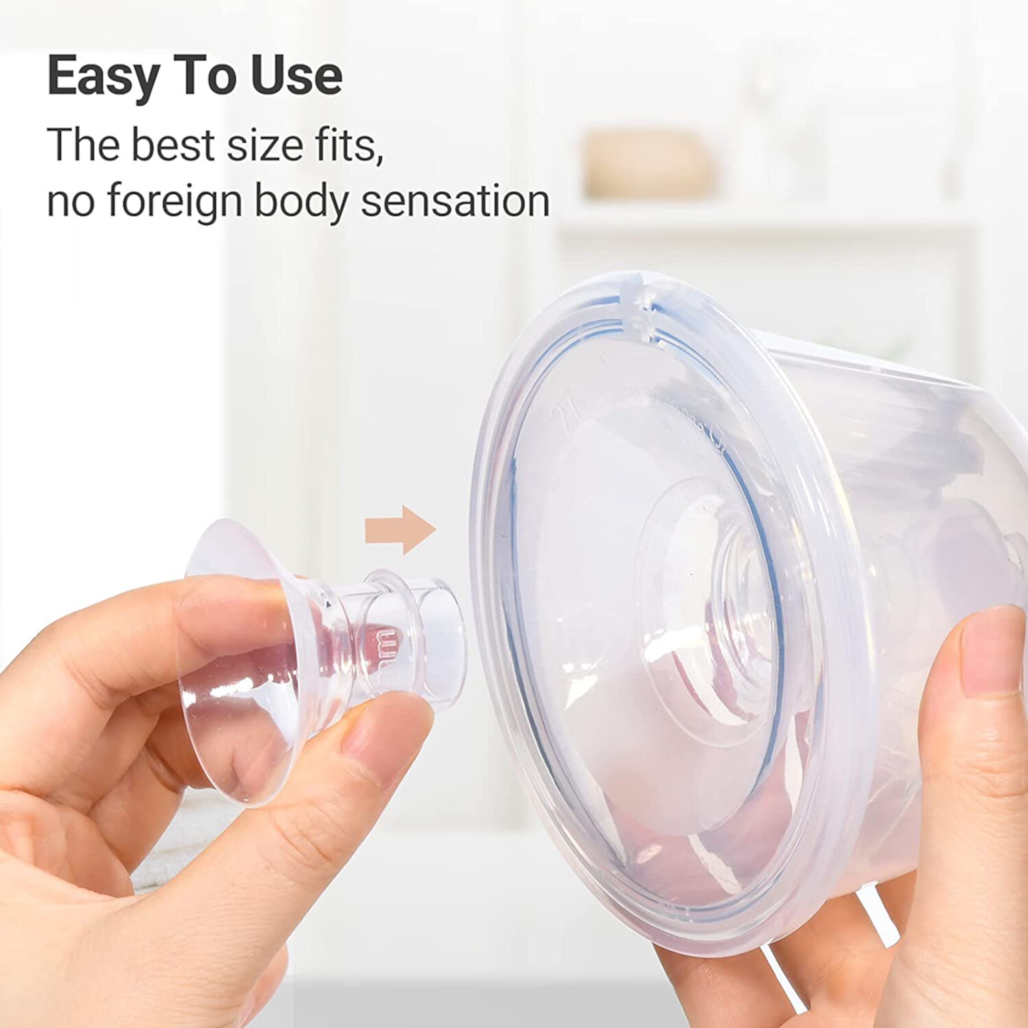 Momcozy Flange Insert 17mm for S9 S12 Breast Pump, Breast Pump Shield Made by Momcozy Momcozy