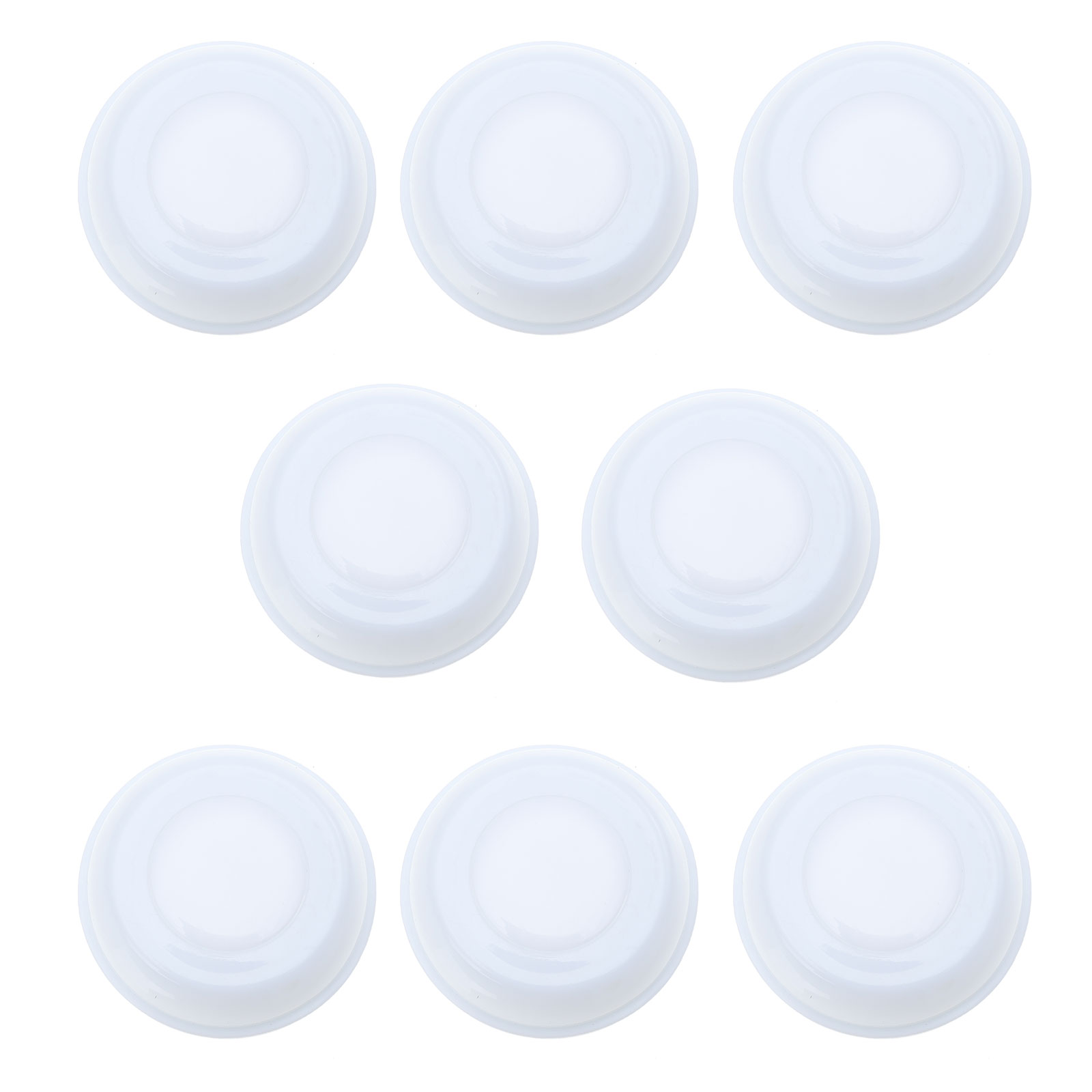 8pcs Breast Milk Bottle Storage Tops Wide Replacement Neck Baby Bottle Caps Nobrand