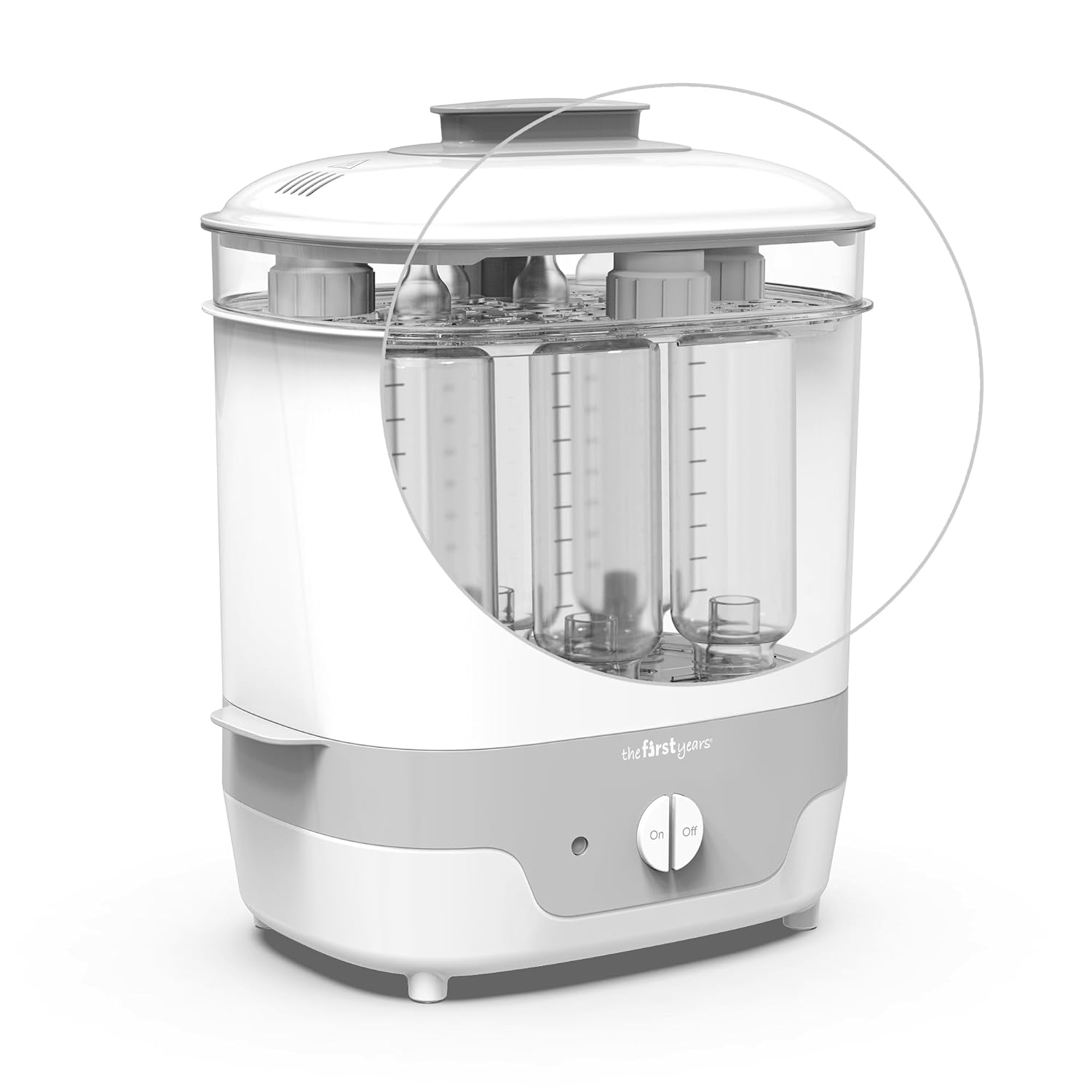 The First Years Modular Steam Sterilizer - white/multi, one size The First Years