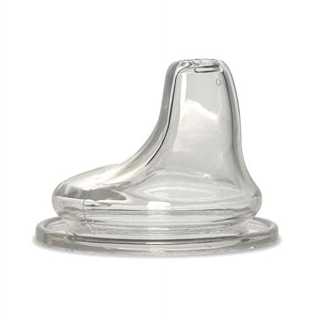 Nuk Replacement Spouts - 2 Pack Soft Silicone Clear Unbrand