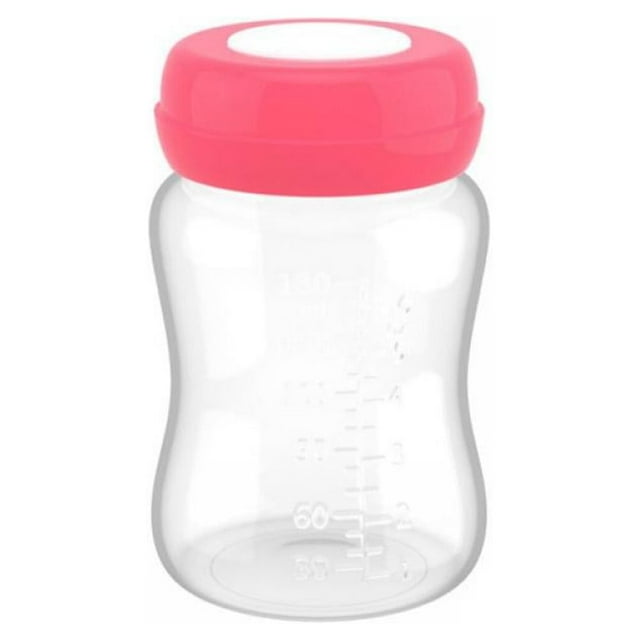 6oz Breastmilk Bottles with Leak Proof Lids,Reusable Wide Neck Bottles Best for Breast Milk Collection & Storage Replace Bottles Color Profit Kids