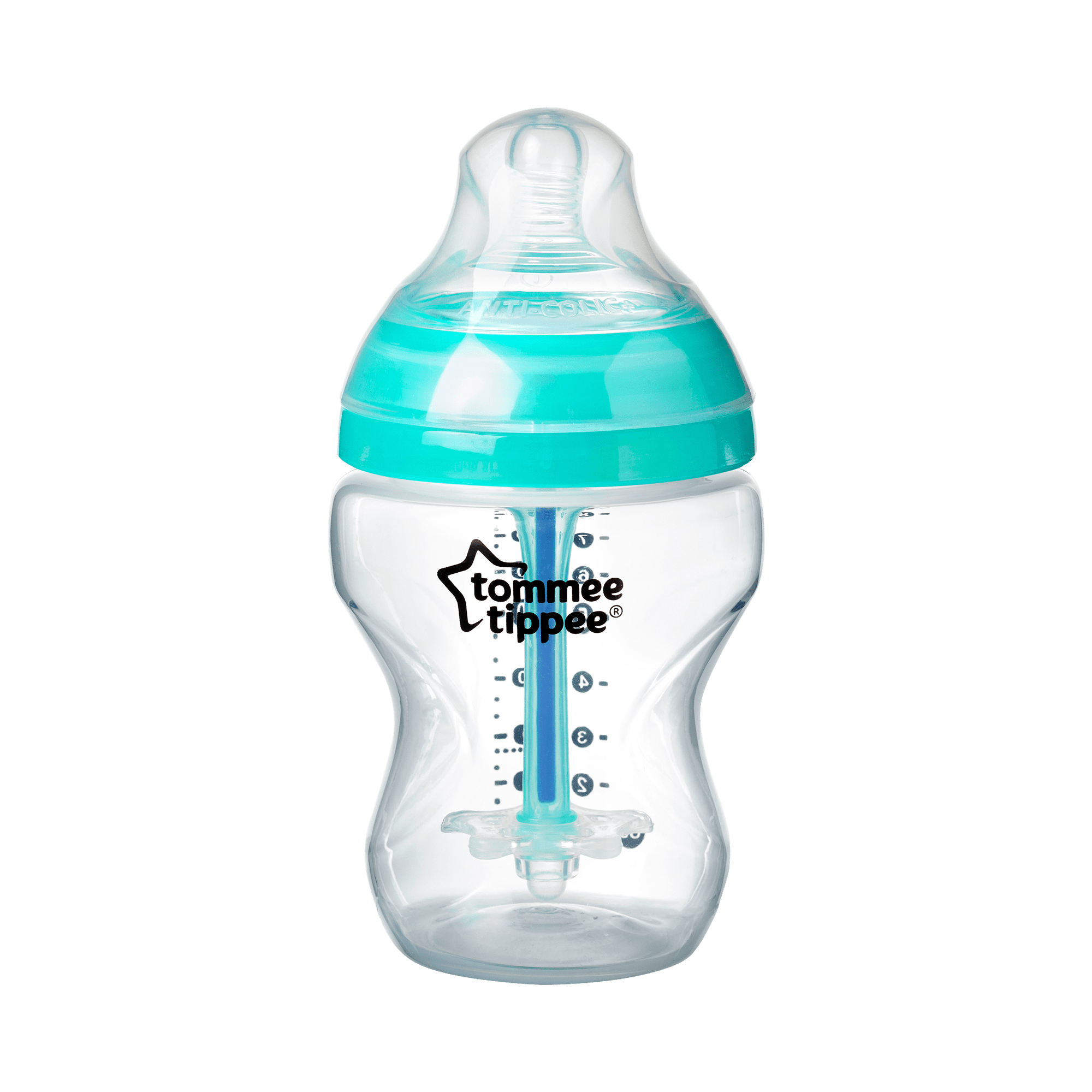 Tommee Tippee Advanced Anti-Colic Baby Bottles – 9oz, Clear, 1 pack Tommee Tippee