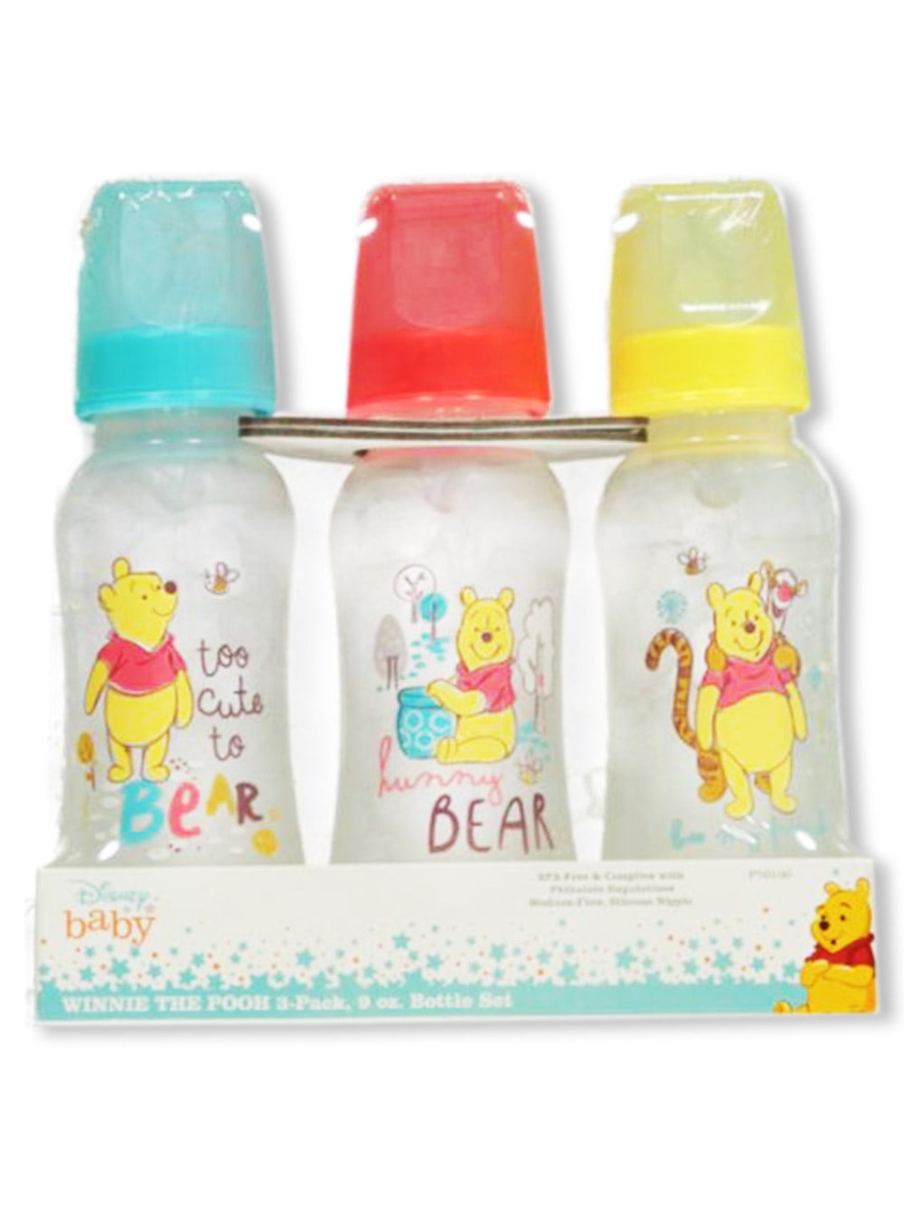 Winnie the Pooh "Jumping Joyful" Pack de 3 Botellas (9 oz.) Disney