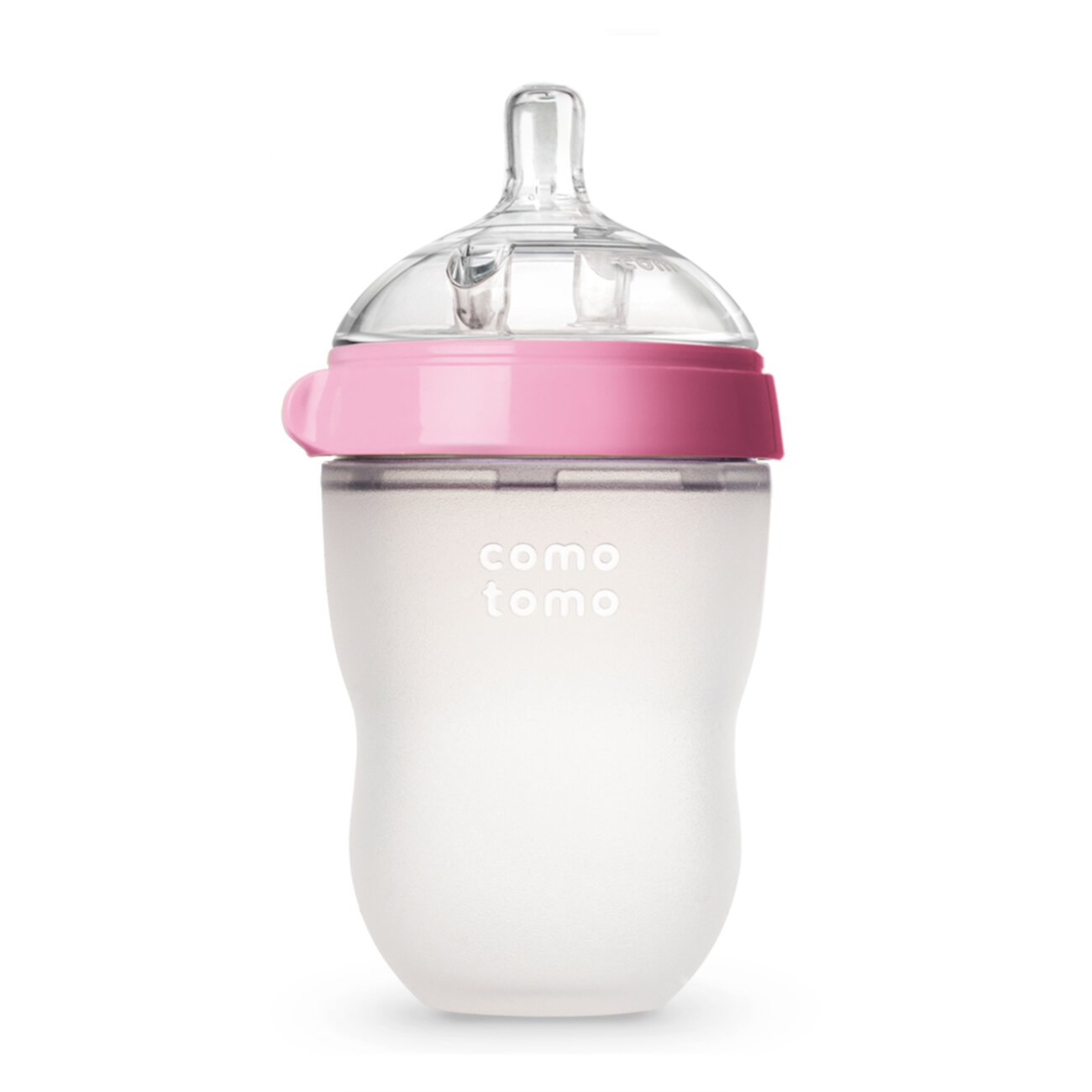 Comotomo Baby Bottle, Pink, 8 oz Comotomo