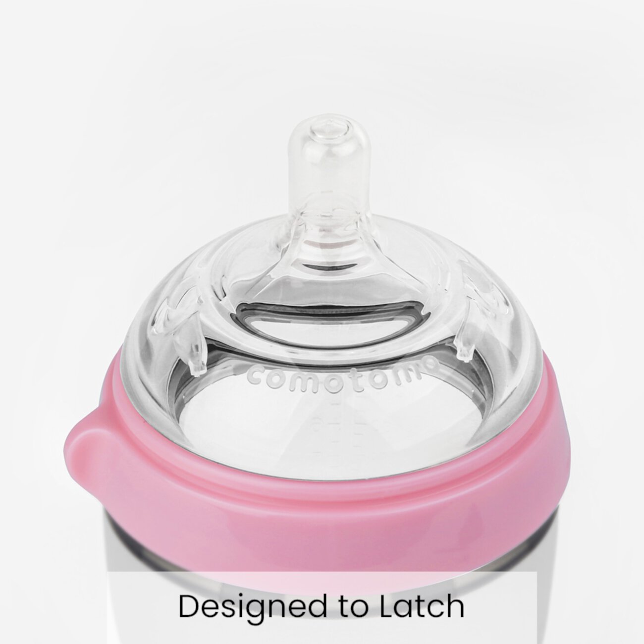 Comotomo Baby Bottle (Pink, 8 Ounce 2pk) Comotomo