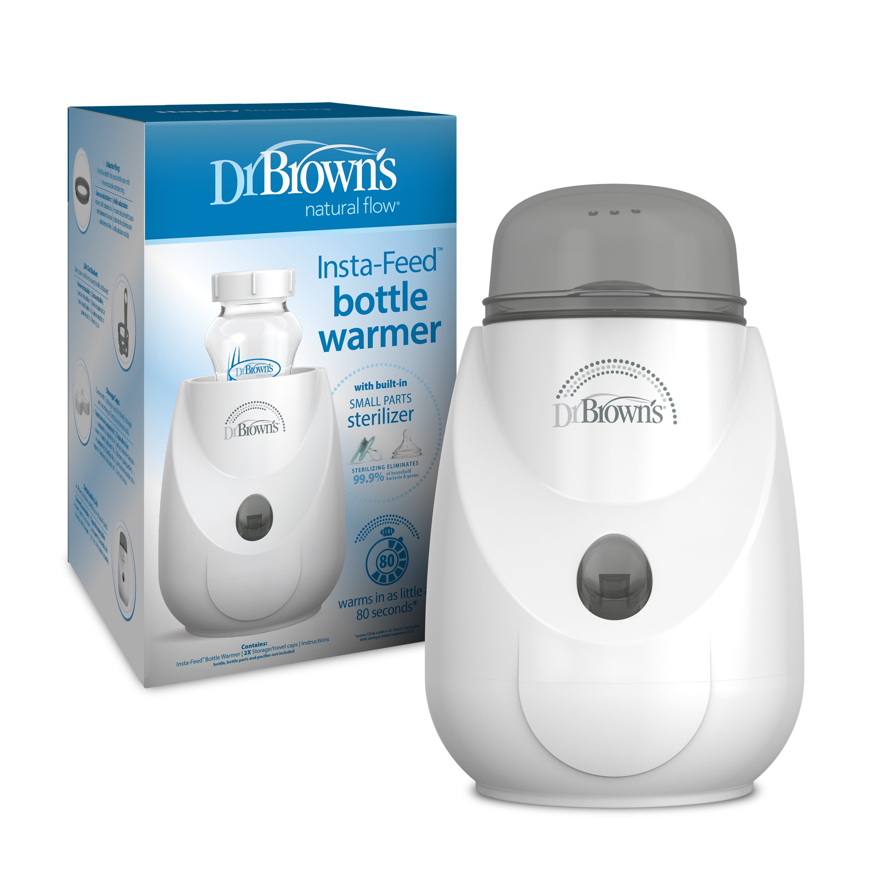 Dr. Brown's Insta-Feed Baby Bottle Warmer & Sterilizer for Baby Bottles and Baby Food Jars Dr. Brown's