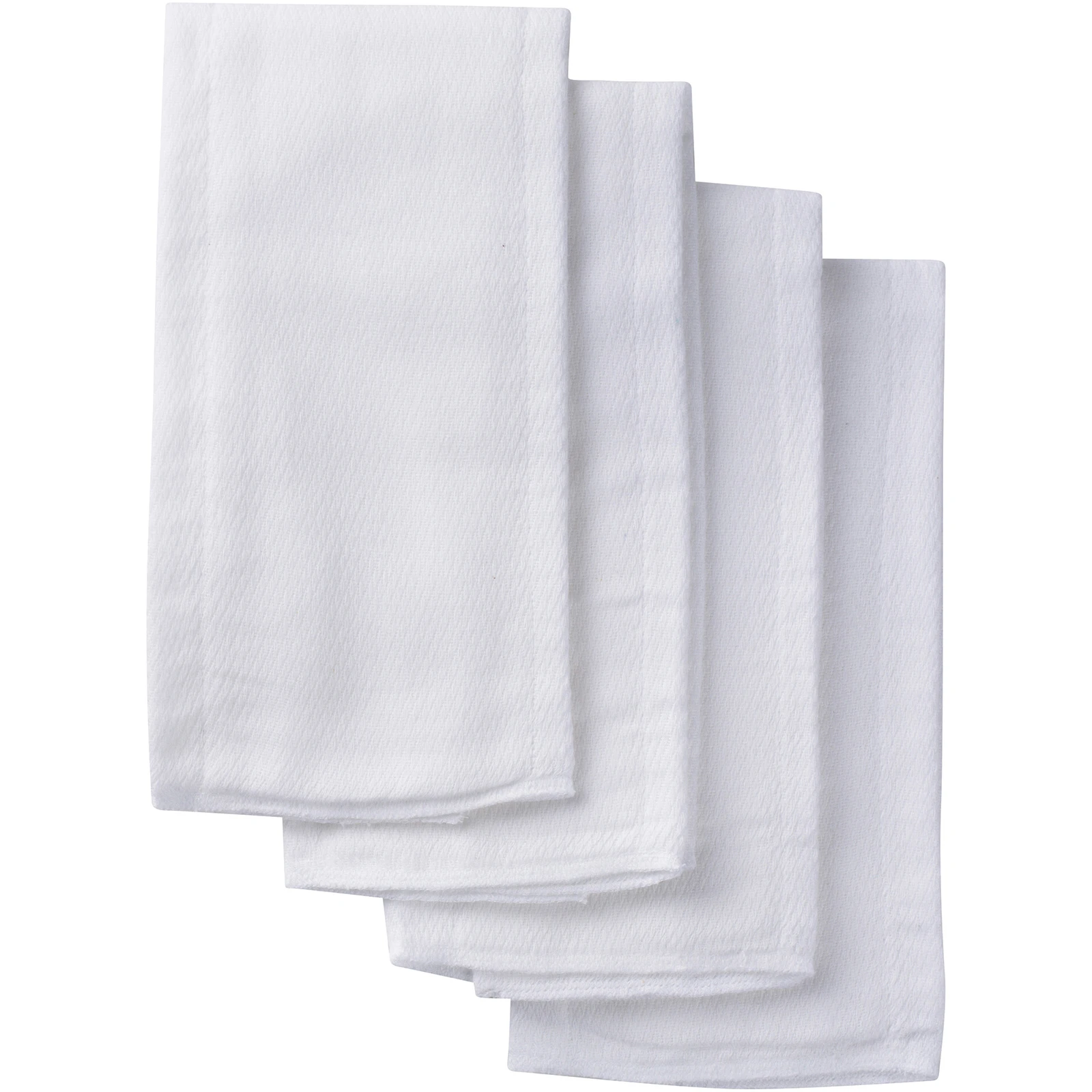 Gerber 4-Pack Prefold Birdseye White Cloth Diapers/Burp Cloths GERBER