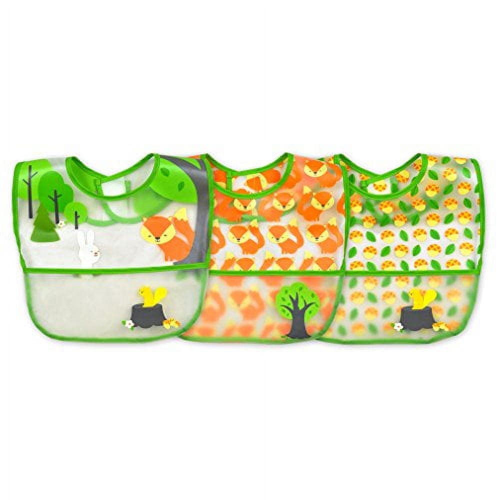 green sprouts Wipe-off Bibs (3pk) Green sprouts