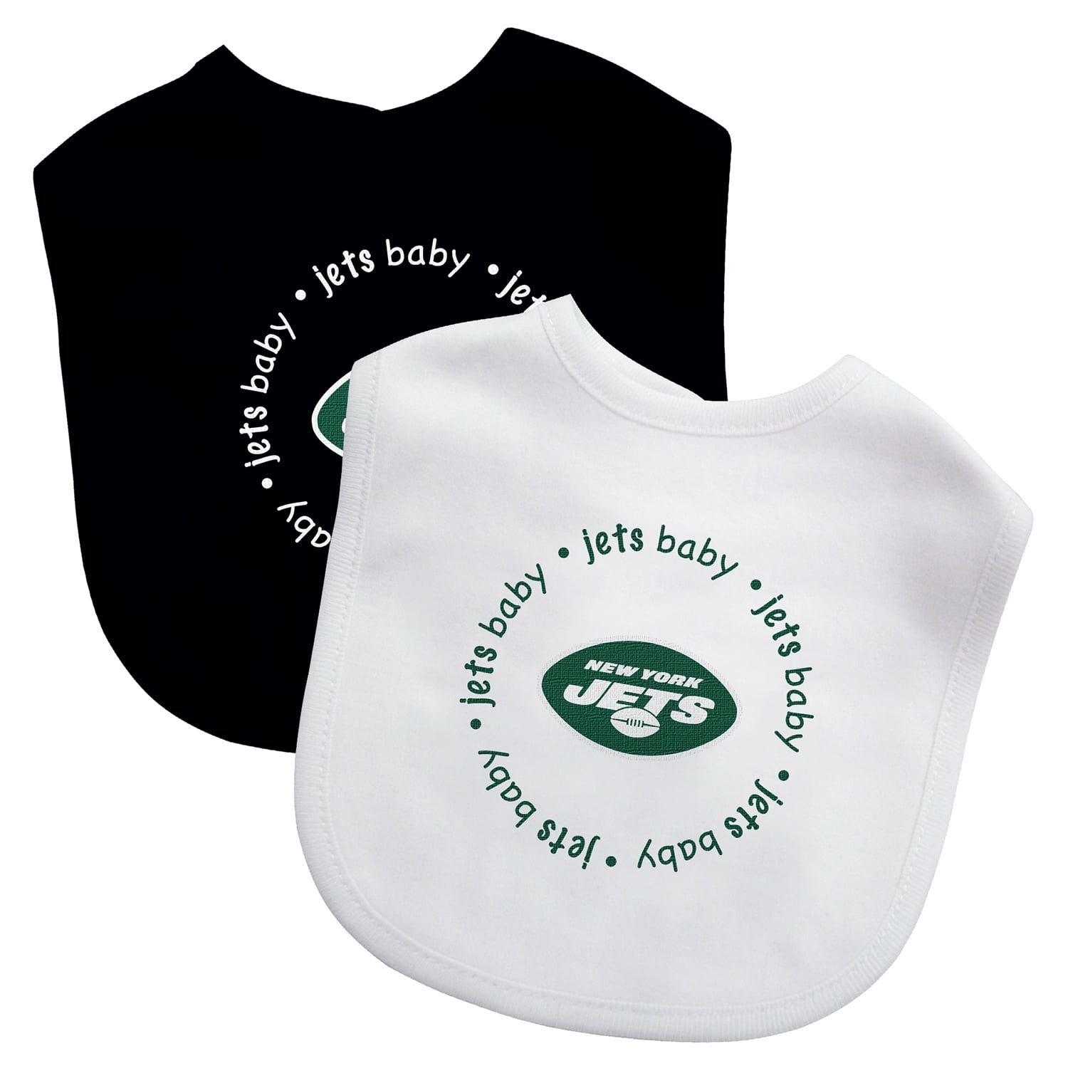 BabyFanatic Officially Licensed Unisex Baby Bibs 2 Pack - NFL Miami Dolphins Baby Fanatic