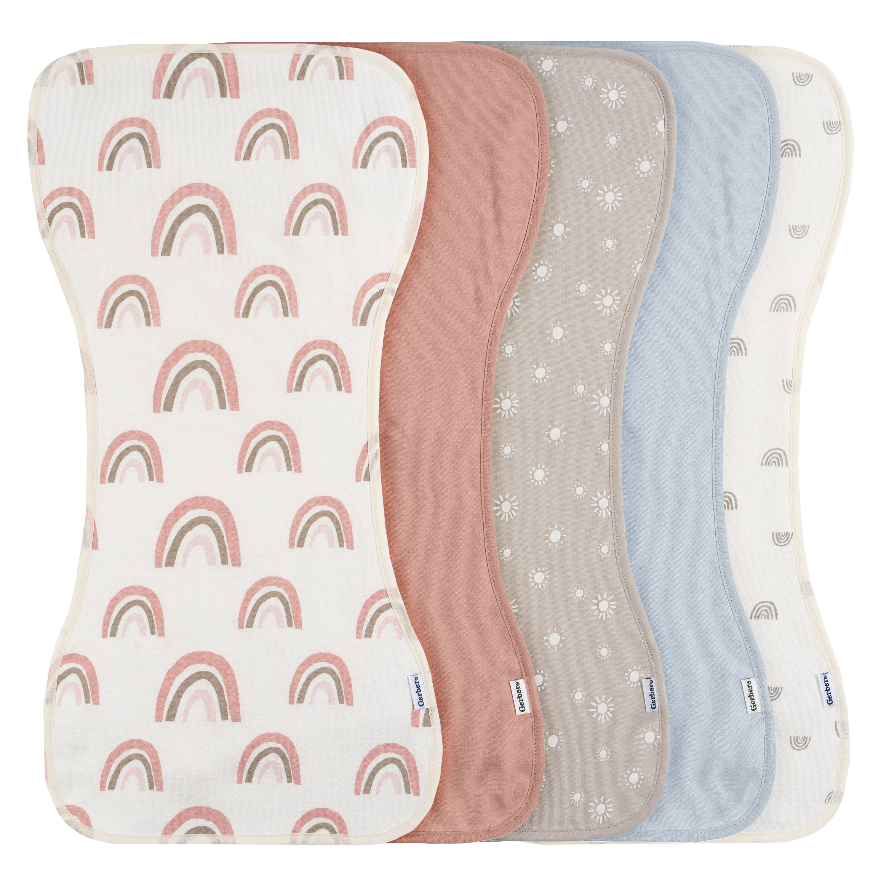 Gerber Baby Neutral Burpcloths, 5-Pack Visit the Gerber Store