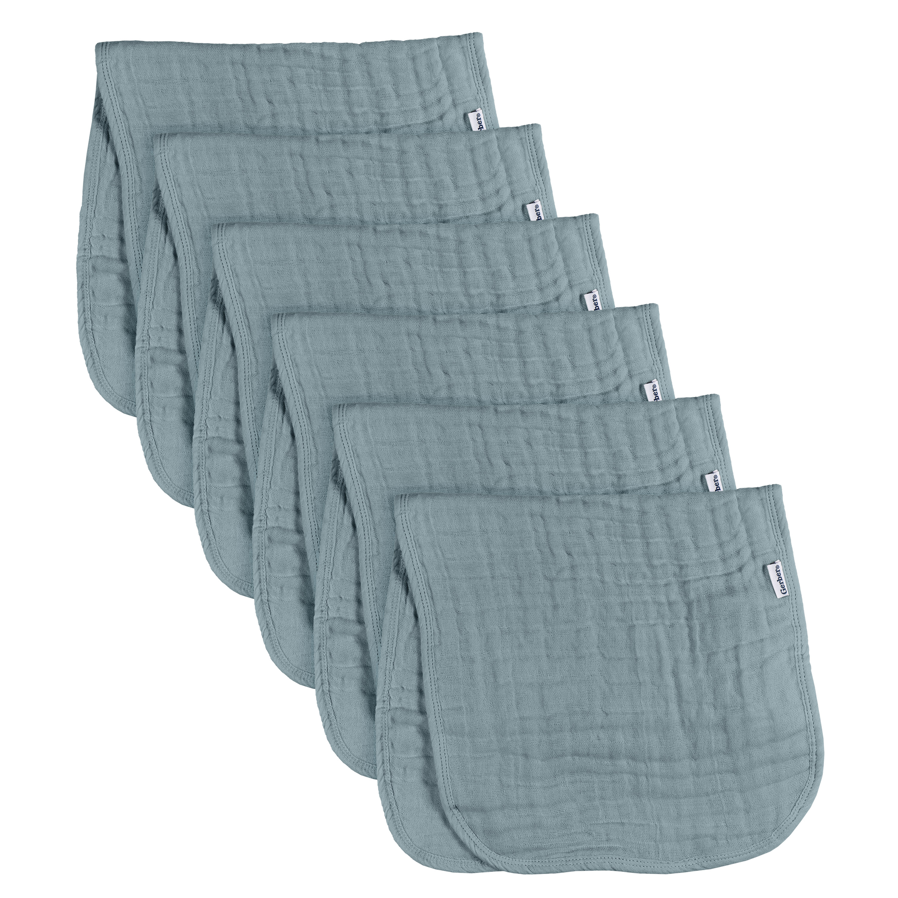 Gerber Baby Neutral Muslin Burpcloth, 6-Pack Visit the Gerber Store