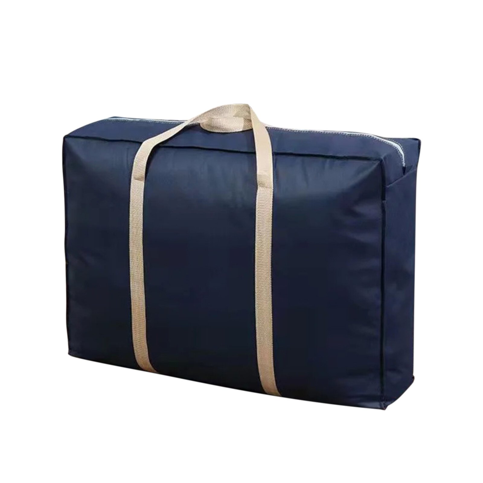 XYAIYT Moving Bags, Water Proof Large Capacity Moving Boxes for Clothes Quilts, Lightweight Folding Storage Bins for Travel Camp, 23x10x18in, Navy XYAIYT