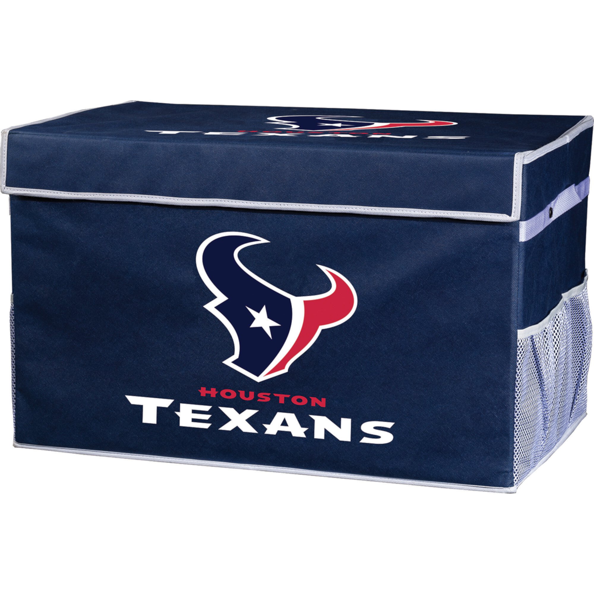 Franklin Sports NFL Houston Texans Collapsible Storage Footlocker Bins - Large Franklin Sports