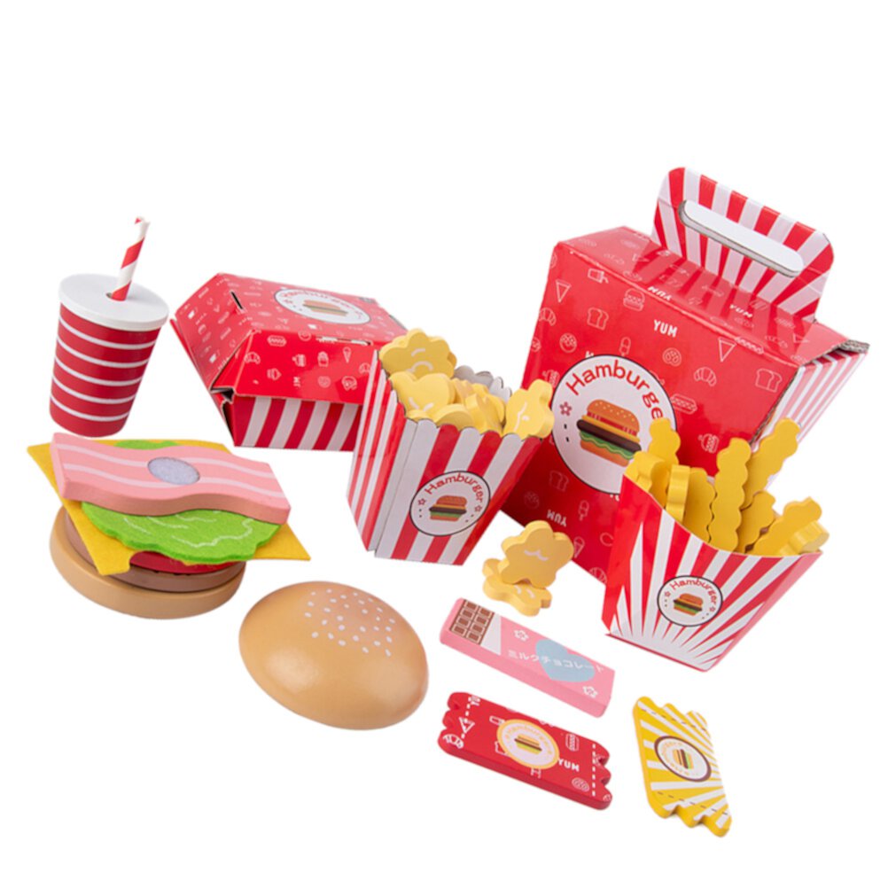 Playmcdonalds Food Wooden Kitchen Toys Accessories Wood Playset Toys Toy
Fakekids Grocery Store Pretend Cooking Doug Sipeihong