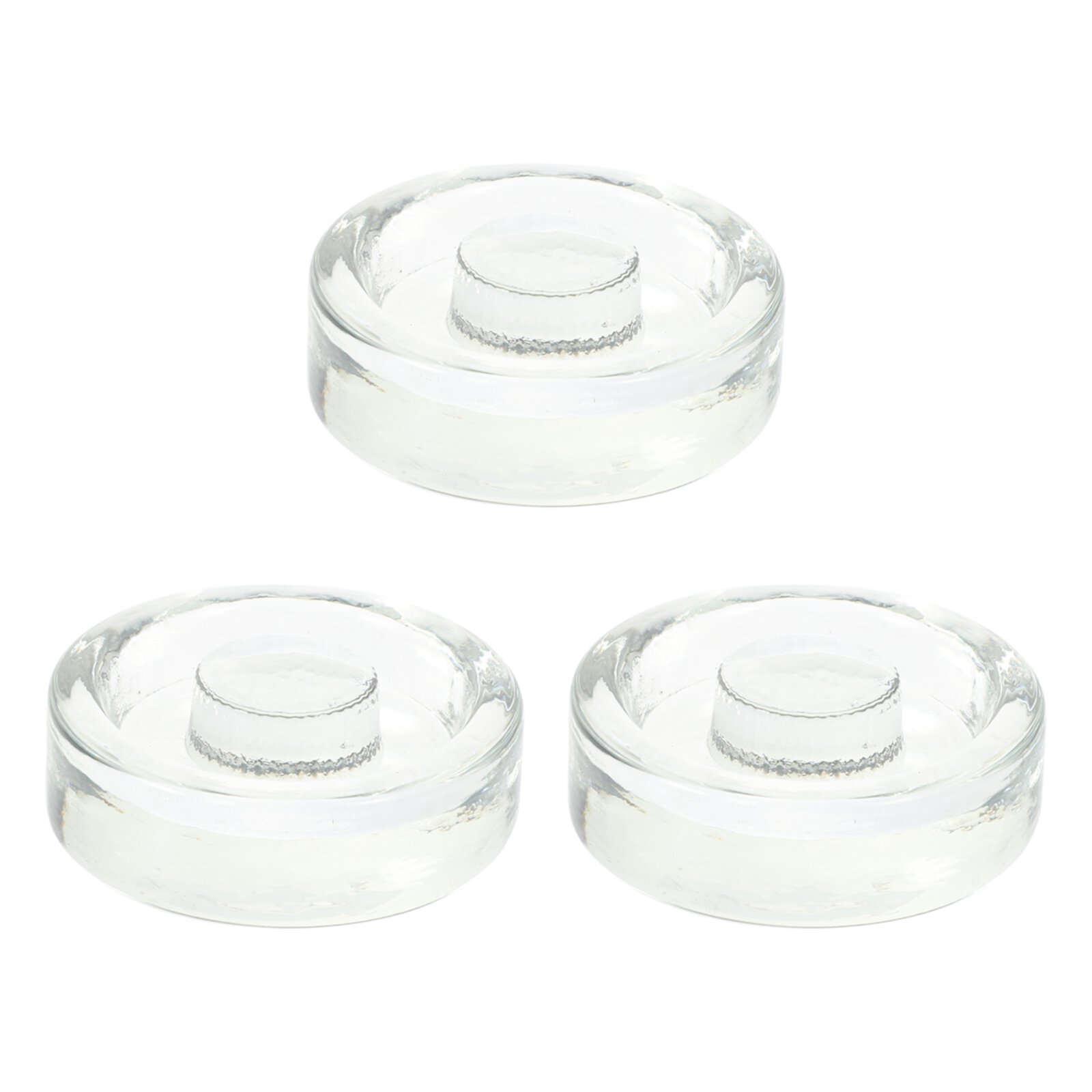 Chidian 3Pcs Fermentation Glass Weights Wide Mouth Jars Pickle Bottles Sealing Lids Jars Fermenting Lids Chidian