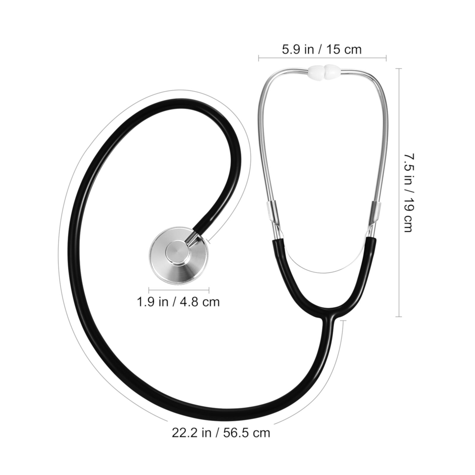 Chidian Simulation Stethoscope Children Toy Role Play Medical Equipment Toy for Kids Children Chidian