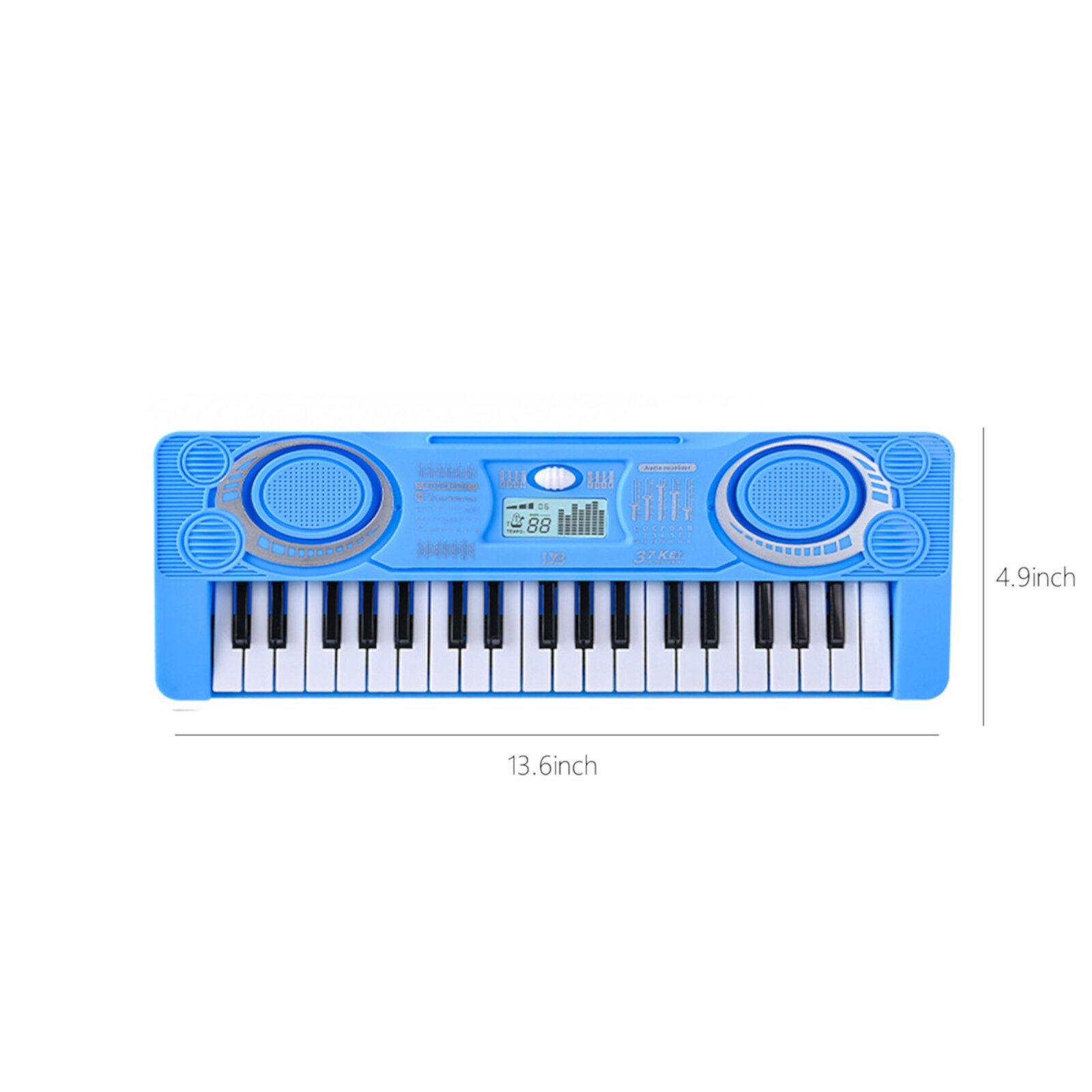 WQJNWEQ Kid Keyboard Piano - 37 Keys Keyboard Piano Kids Multifunction Music Educational Instrument toy Keyboard Piano for 3, 4, 5, 6, 7, 8 Girls and Boys WQJNWEQ