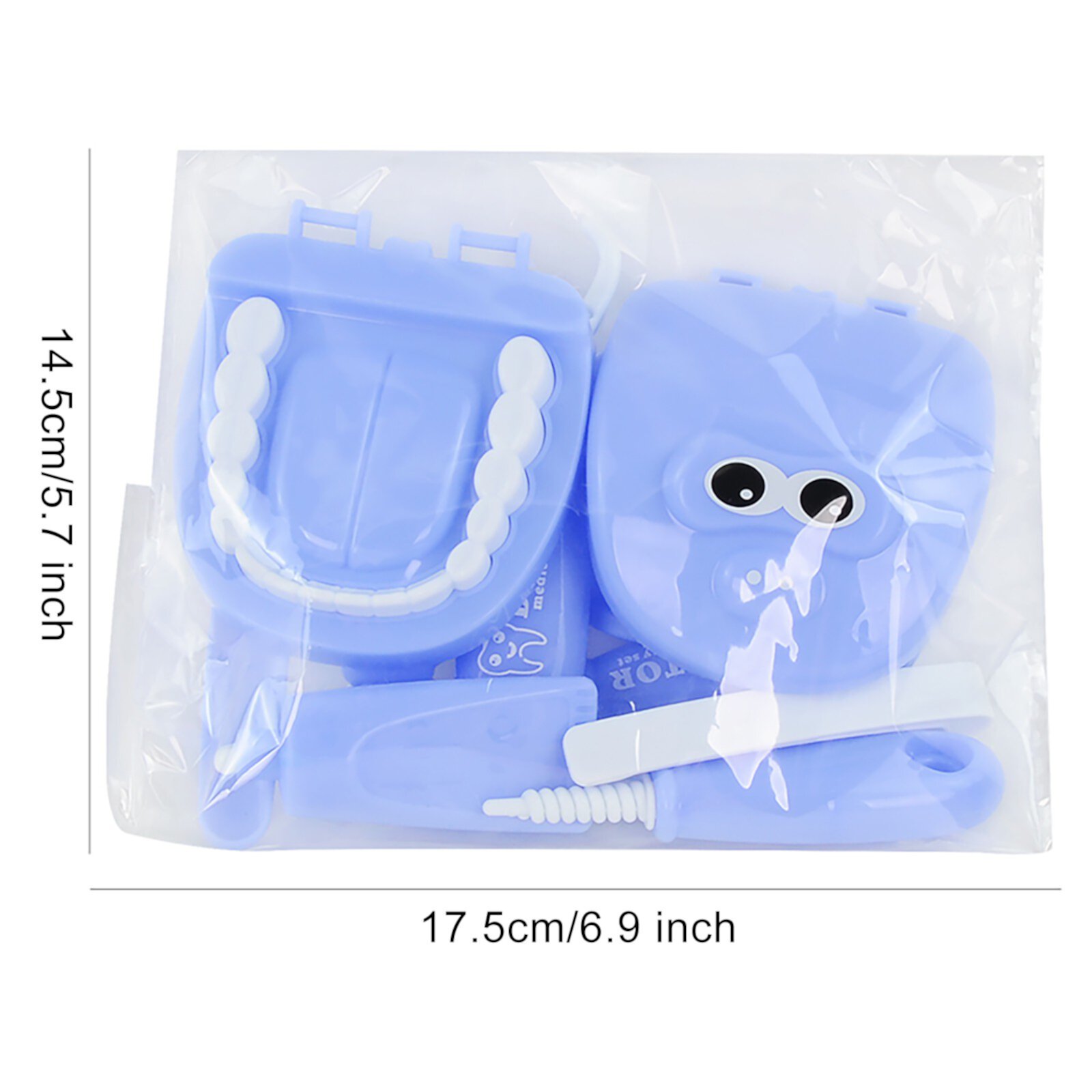 9Pcs/set Kids Pretend Play Thoughtful Gifts Toy Dentist Check Teeth Christmas clearance Model For Perfect Gifts Christmas Gifts Doctors Role Play ZLSTZY