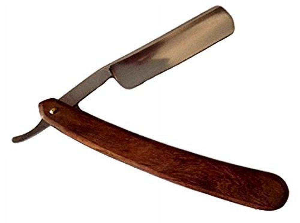 6" PRO Straight Razor Wood Handle Barber Shop Salon Shaving G.B.S