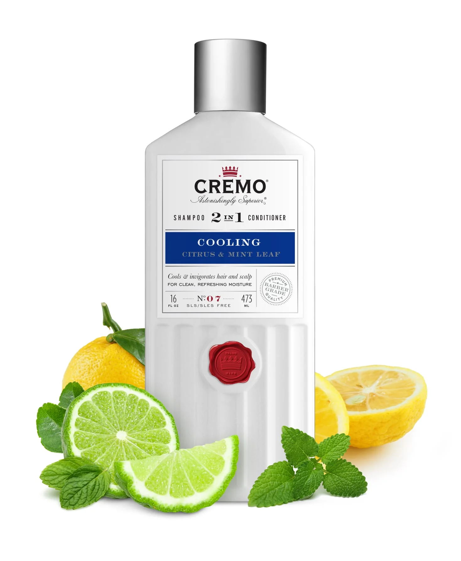 CREMO NO. 7,  2-IN-1 COOLING SHAMPOO & CONDITIONER Cremo