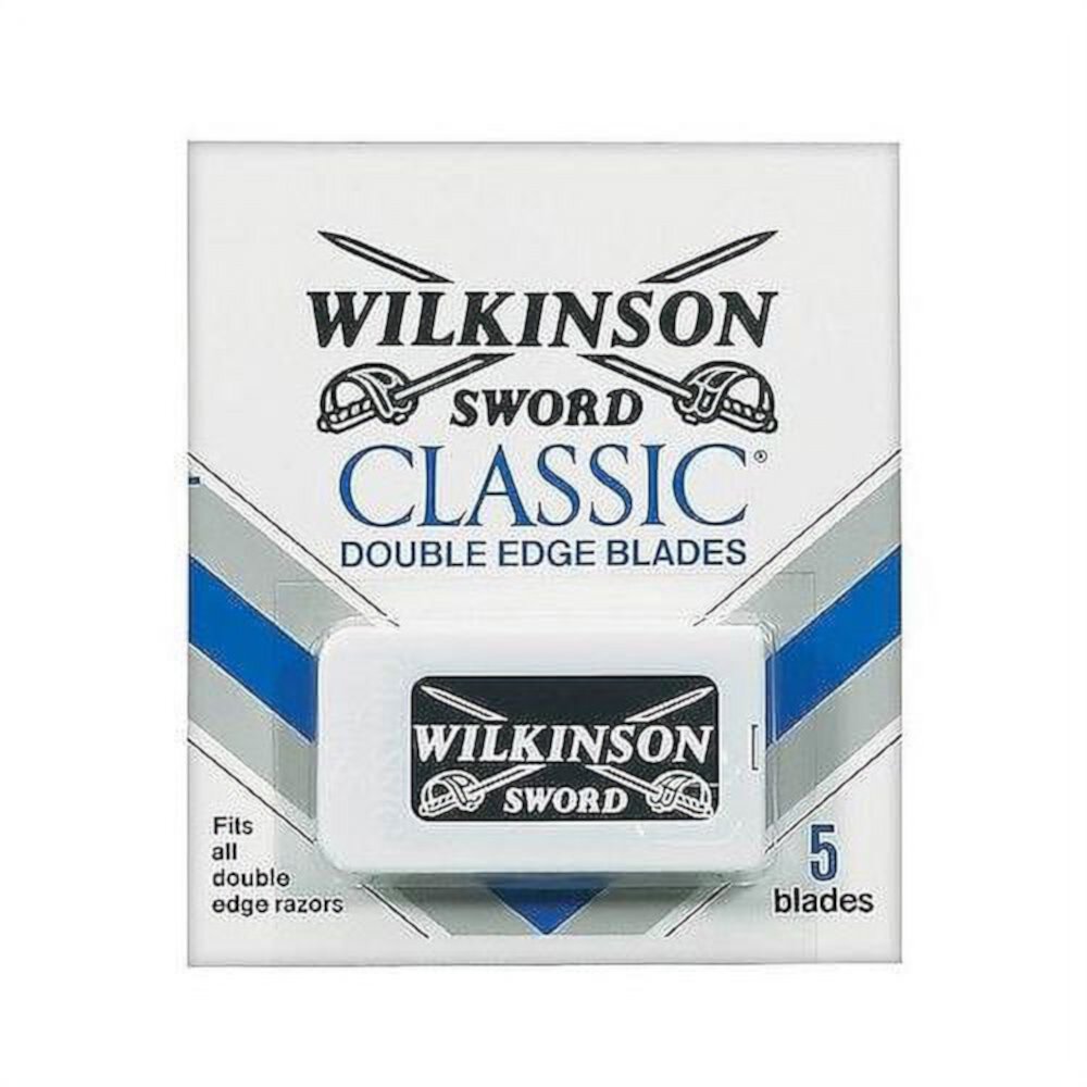 Wilkinson Sword Men's Double Edge Refill Razor Blades - 5 Count (Pack of 2) Wilkinson Sword