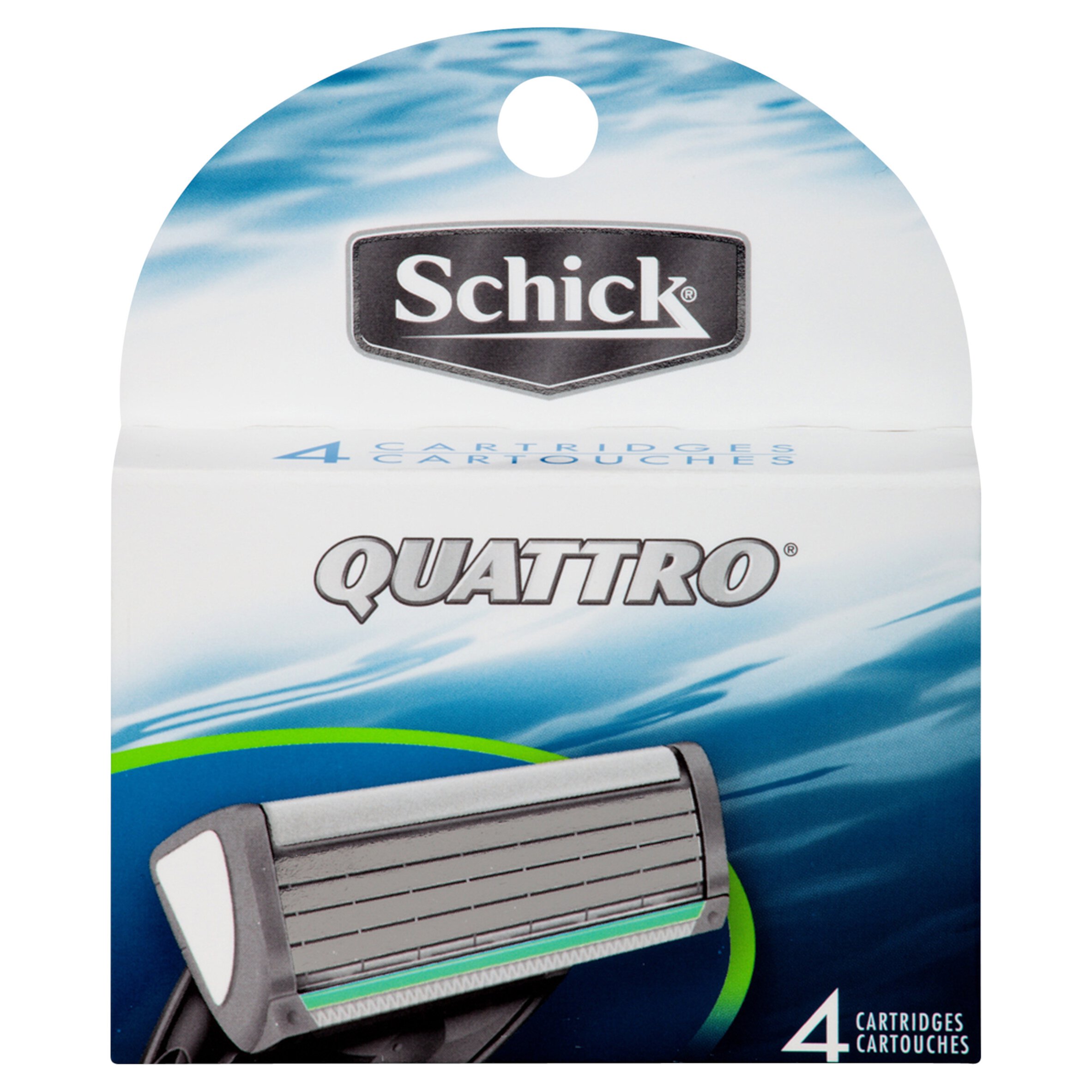 Schick Quattro Men's Refill Razor Blades - 4 Count Schick